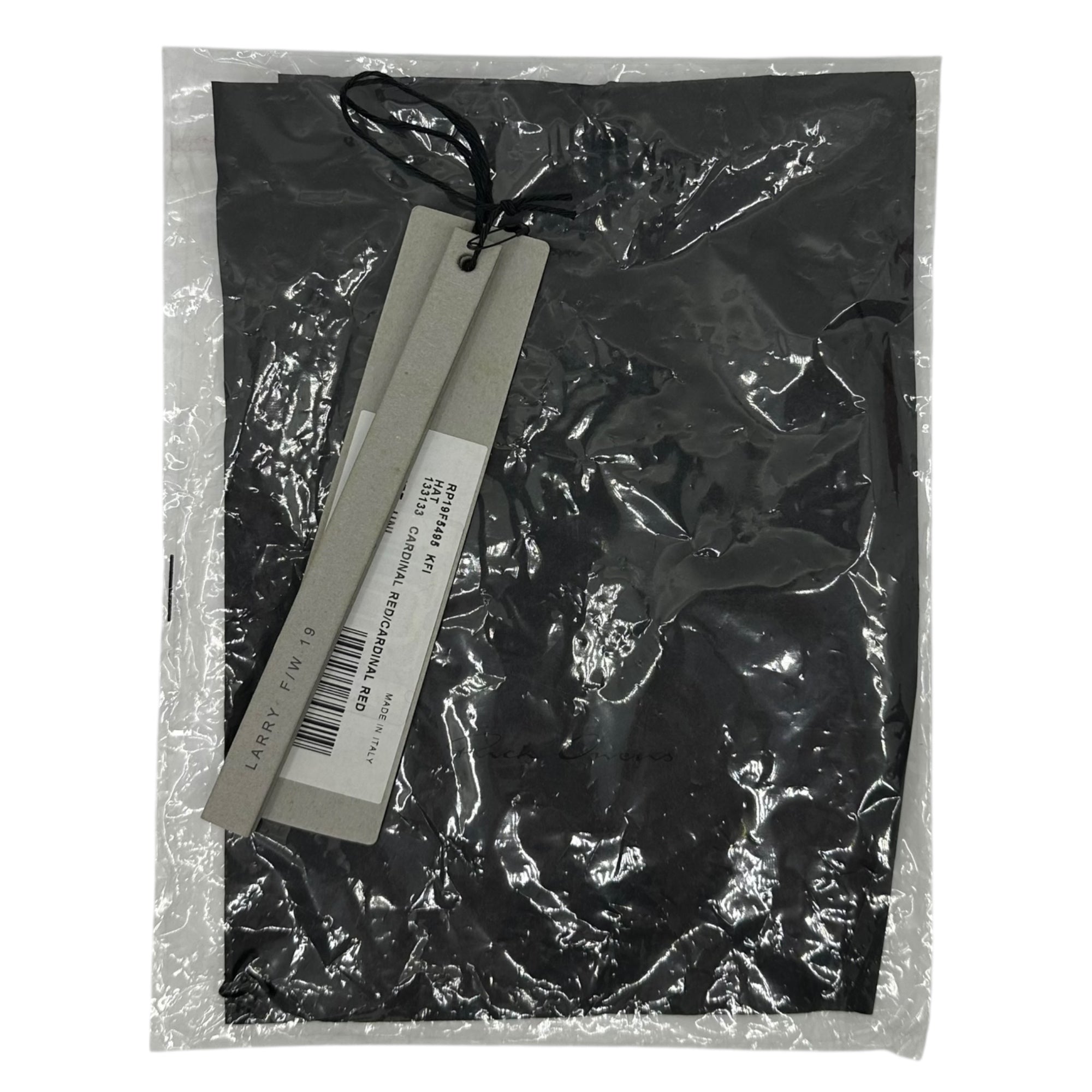 Rick Owens(リックオウエンス) 19AW Wool Mohair Beanie ウール モヘア ビーニー RP19F5495 レッド ニット帽