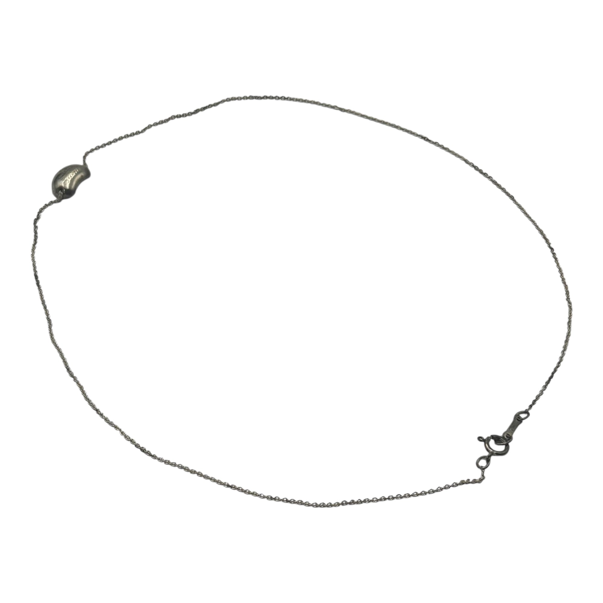 TIFFANY & CO.(ティファニー) Elsa Peretti Beans Top Necklace エルサ ペレッティ ビーンズ トップ ネックレス シルバー