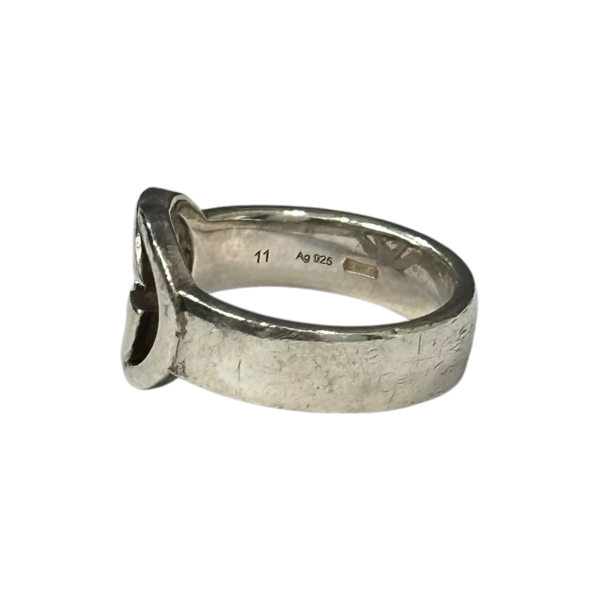 GUCCI(グッチ) Ag925 Interlocking G silver ring インターロッキングG シルバー リング 11(約10号) シルバー
