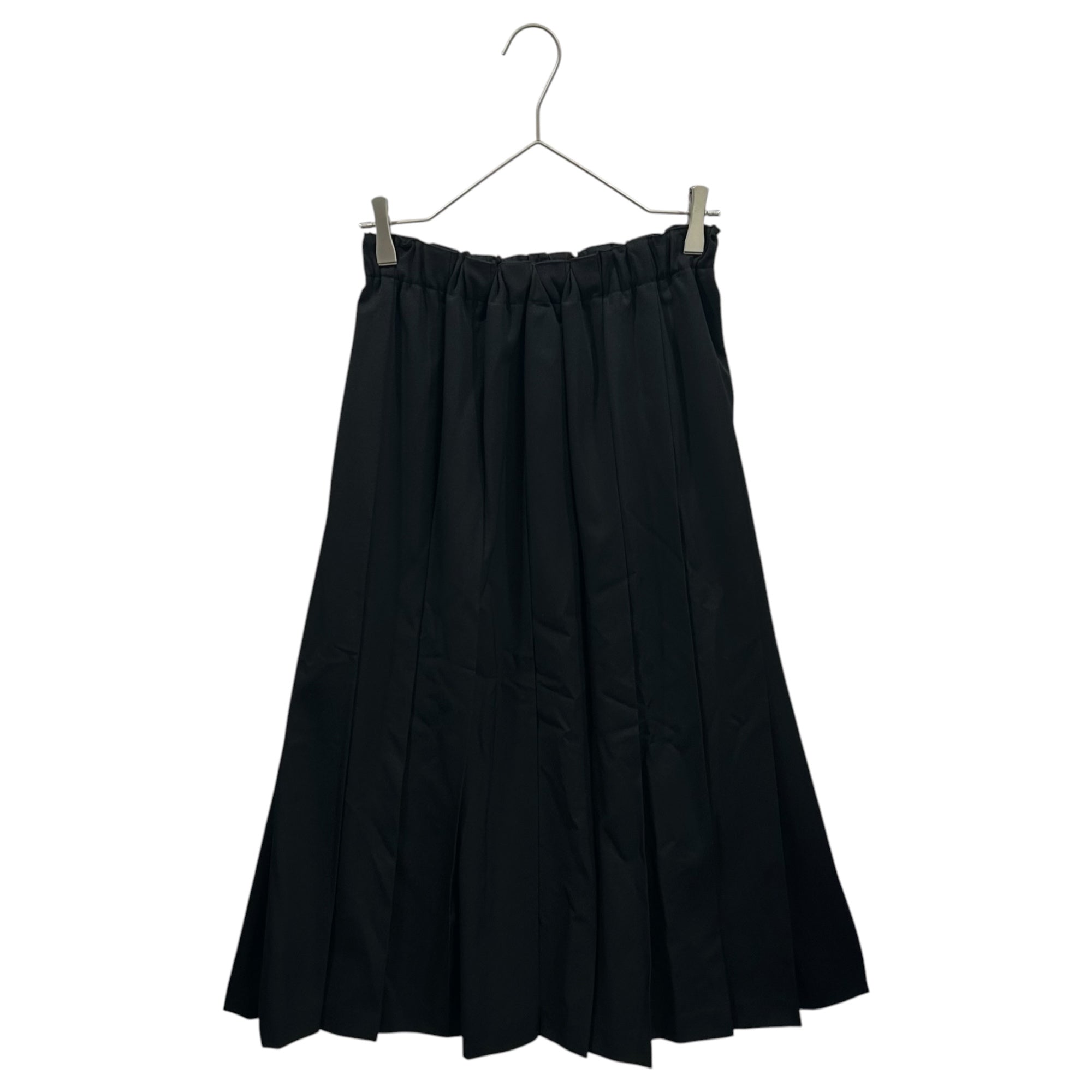tricot COMME des GARCONS(トリココムデギャルソン) 1998SS Wool Gabardine Long Pleated Skirt ウールギャバジン ロング プリーツ スカート TS-070180 FREE ブラック AD1997 ヴィンテージ アーカイブ