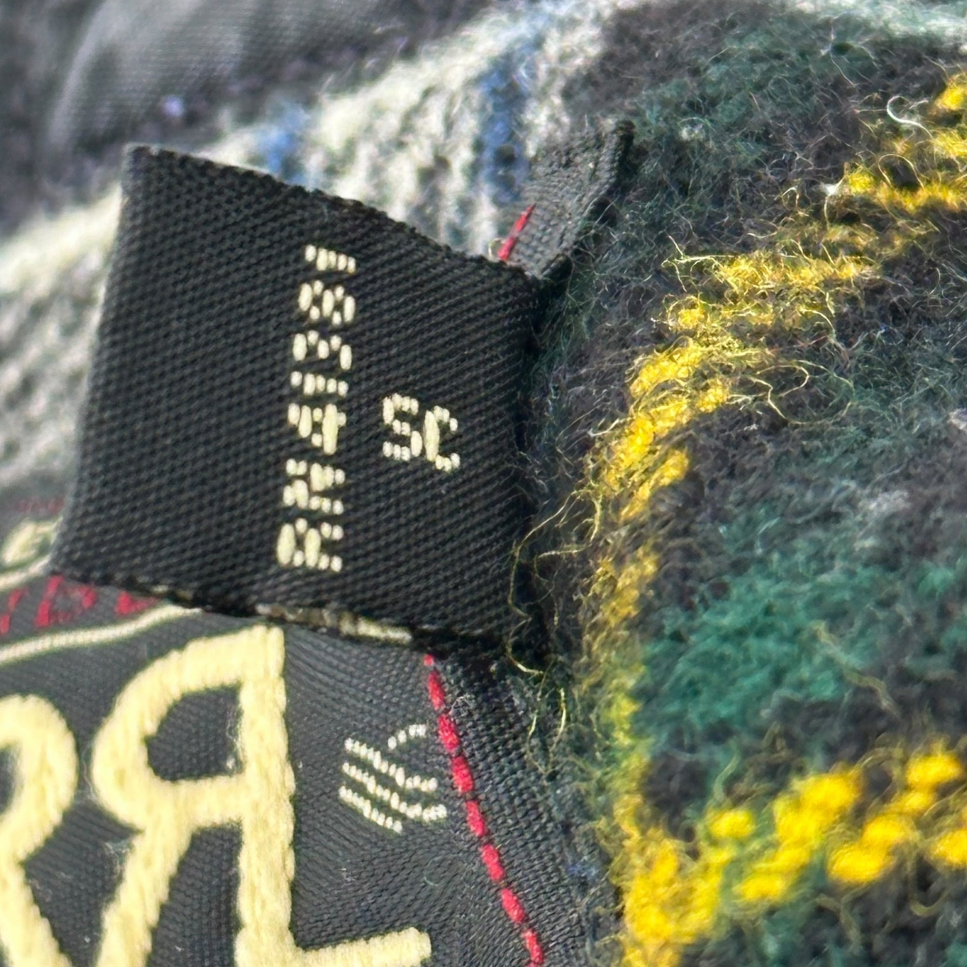 RRL(ダブルアールエル) Tartan Check Elbow Patch Wool Flannel Shirt タータンチェック エルボーパッチ ウール フランネル シャツ M ネイビー×グリーン ネルシャツ