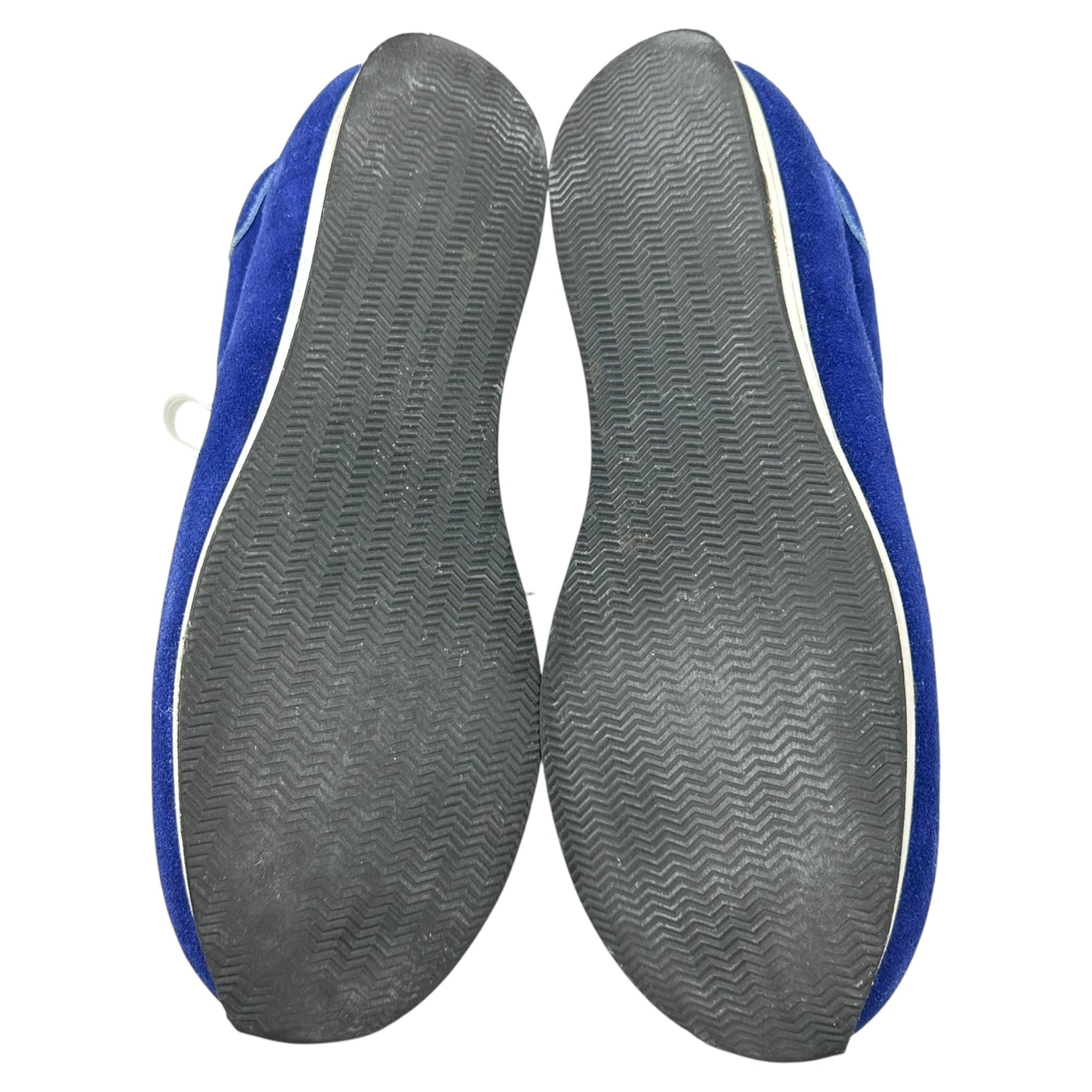 BLUEOVER(ブルーオーバー) mikey low-cut suede sneakers マイキー ローカット スウェード スニーカー 25.0cm程度 ブルー 定番モデル 日本製