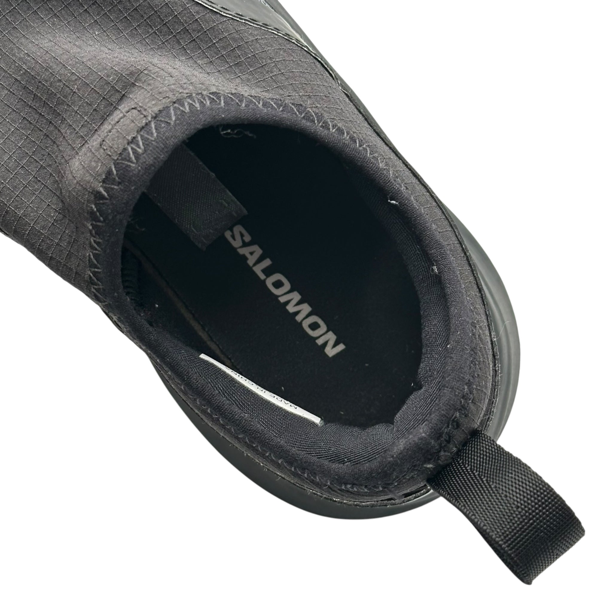 COMME des GARCONS × SALOMON(コムデギャルソン × サロモン) SLIP ON PLATFORM CDG スリッポン プラットフォーム 厚底 475154 23cm ブラック コラボ