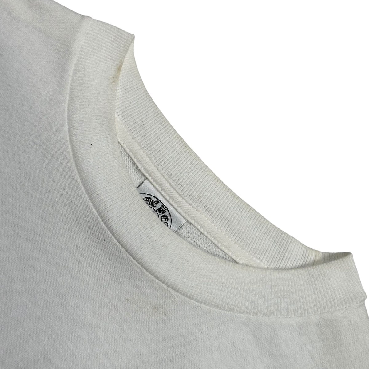 CHROME HEARTS(クロムハーツ) Old T-Bar CH Cross Pocket T-Shirt オールド Tバー CHクロス ポケットTシャツ M ホワイト×ブラック