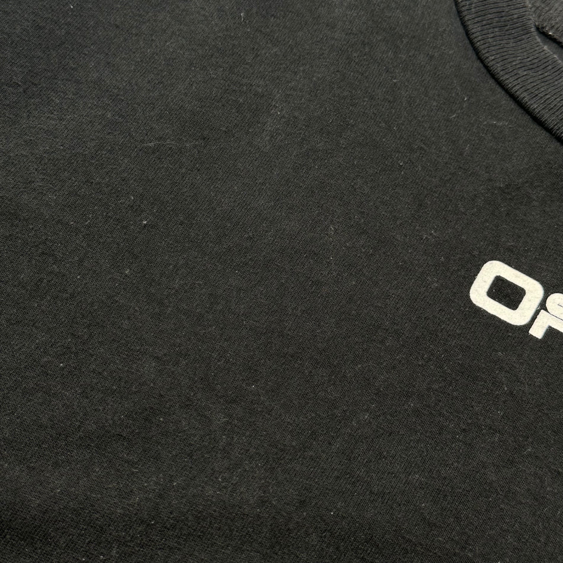 Off-White(オフホワイト) Painting Logo Printed T-Shirt 絵画 ロゴ プリント Tシャツ OMAA027S20185004 M ブラック