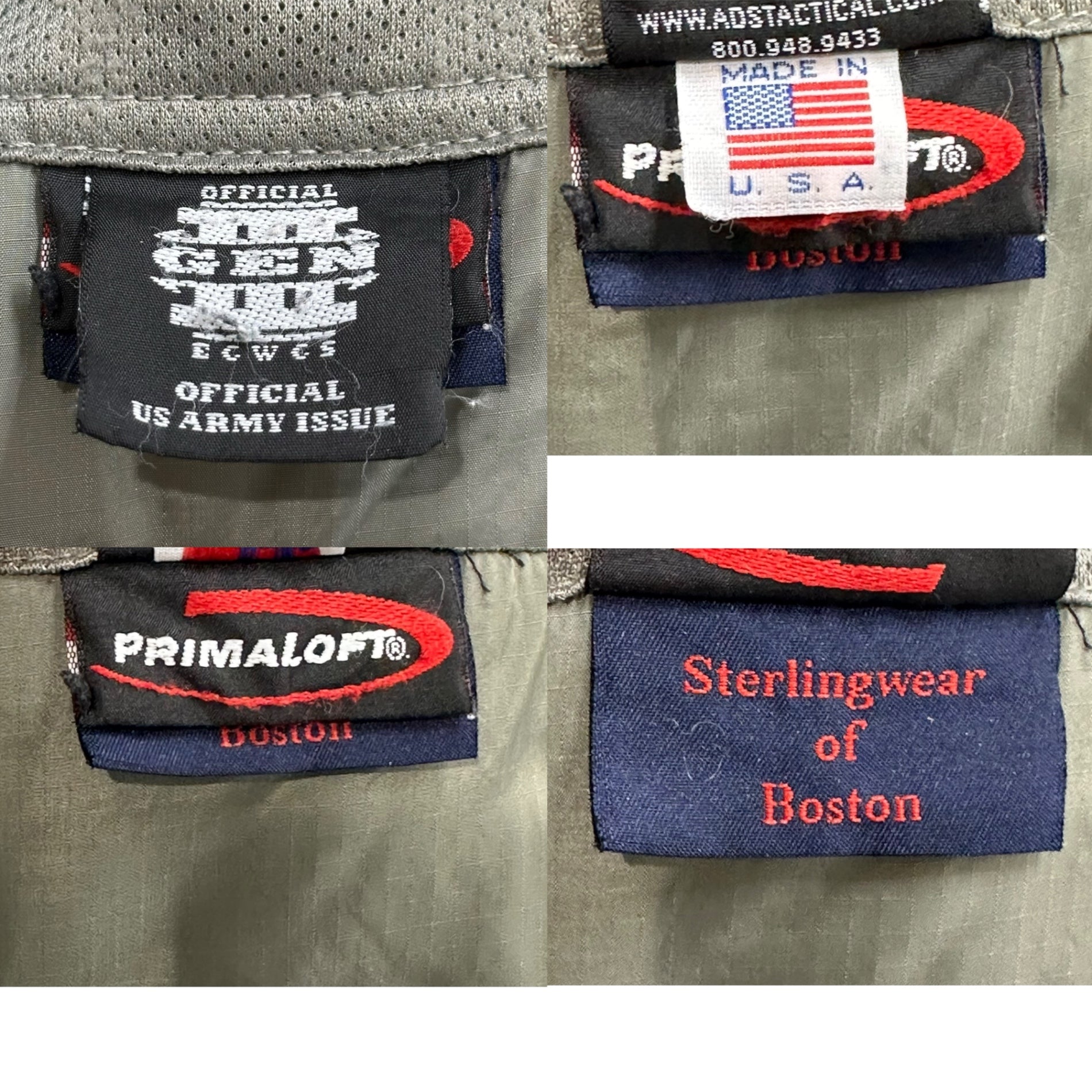 US ARMY(アメリカ軍) ECWCS GEN3 LEVEL7 PARKA ENTREME COLD WEATHER - PRIMALOFT ダウン ジャケット 8415-01-538-6289 MEDIUM-REGULAR グレー エクワックス パーカー