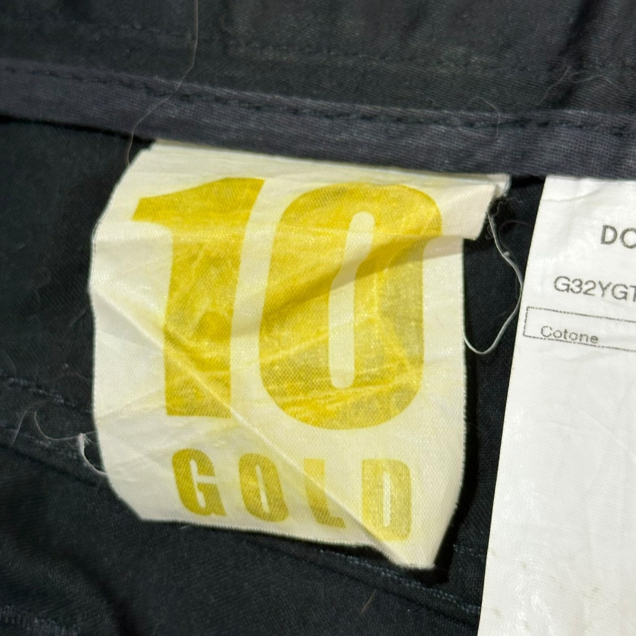 DOLCE&GABBANA(ドルチェ&ガッバーナドルガバ) Basic Chino Pants ベーシック チノ パンツ G32YGT/FU6GJ 48(M) ブラック