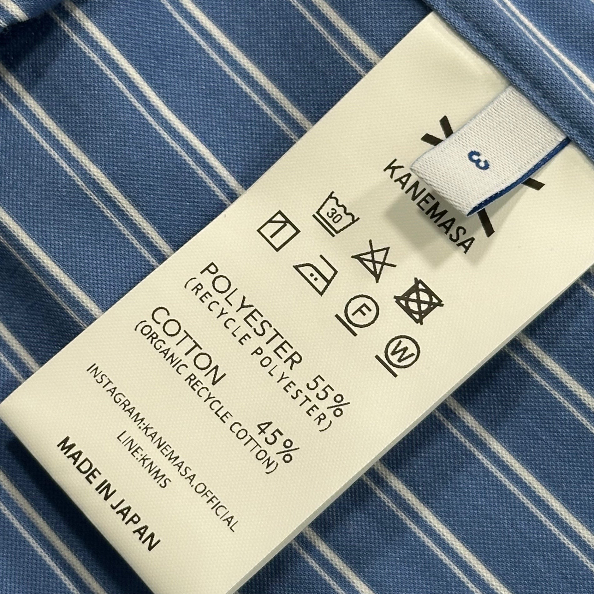 KANEMASA(カネマサ) +81 STRIPE ROYAL OX DRESS KNIT SHIRT -exclusive KANEMASA(カネマサ) +81 STRIPE ROYAL OX DRESS KNIT SHIRT -exclusive
