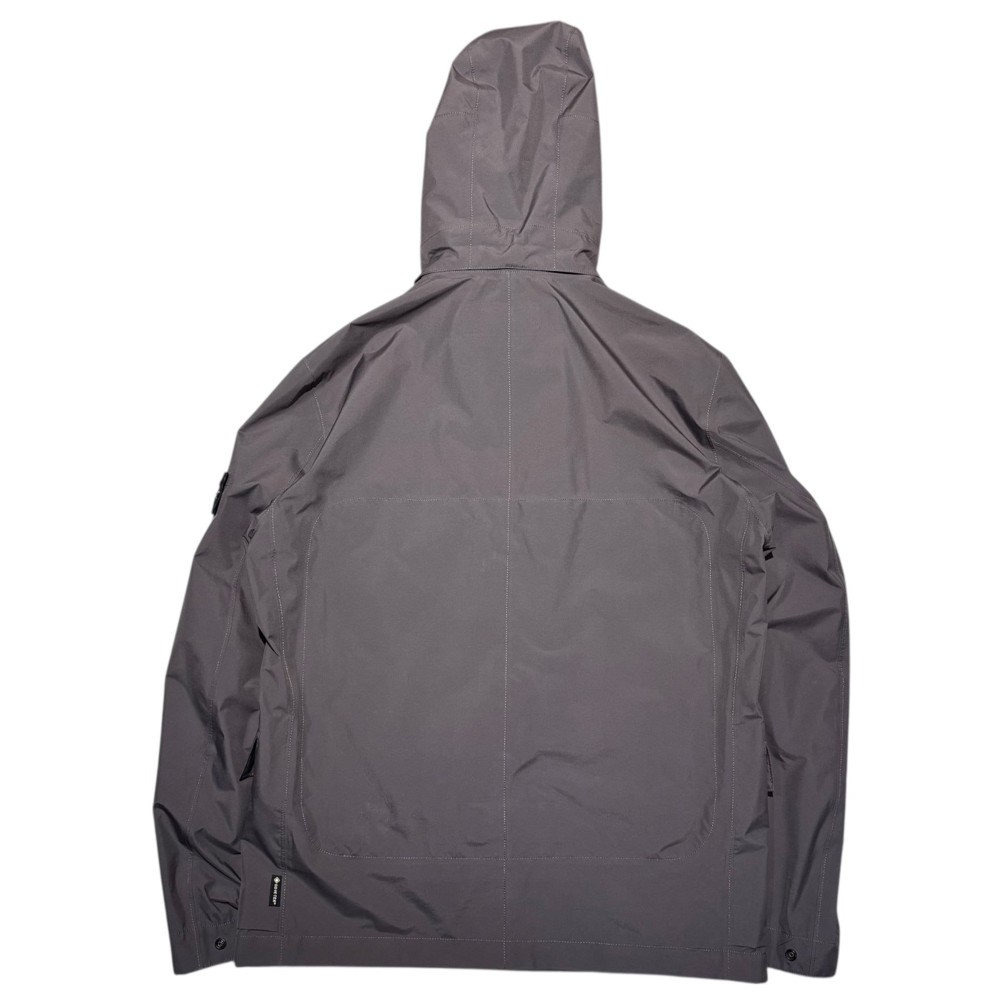 STONE ISLAND(ストーンアイランド) 19SS GORE-TEX PACKABLE HOODED JACKET ゴアテックス パッカブル フーデッド ジャケット 701542820 L チャコールグレー マウンテンパーカー ポーチ