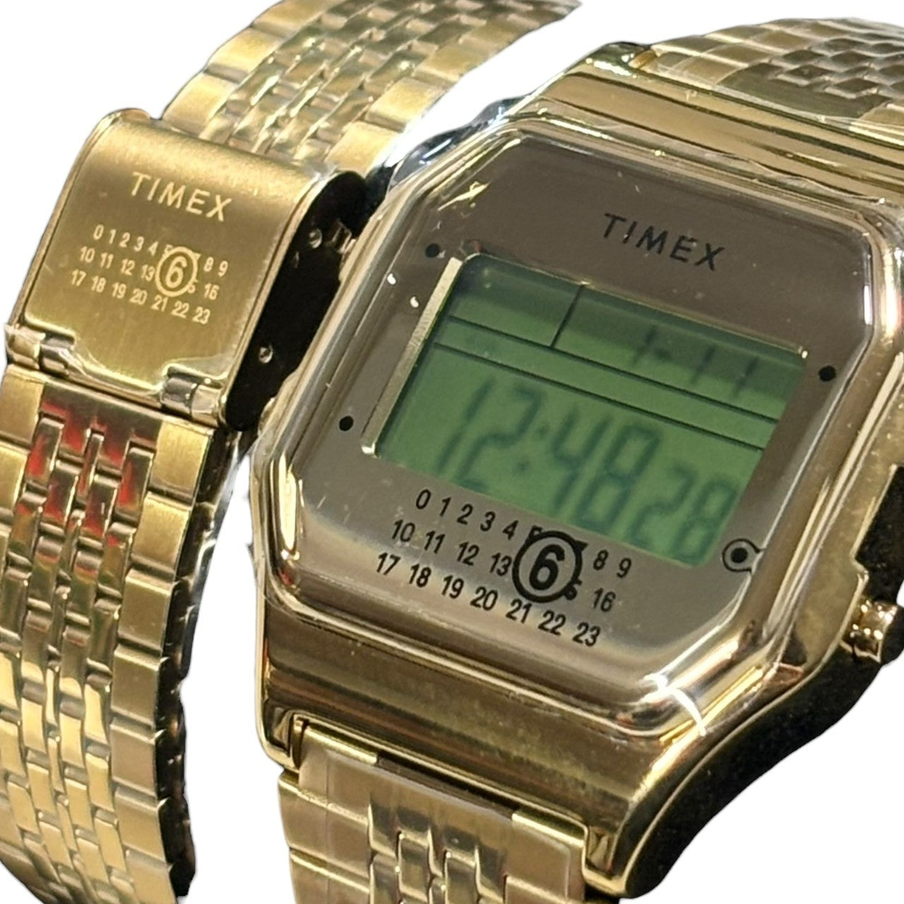 MM6 Maison Margiela × TIMEX(エムエムシックス × タイメックス) T80 gift set w/extra bracelet S33YW0002 M10062 ONE SIZE ゴールド