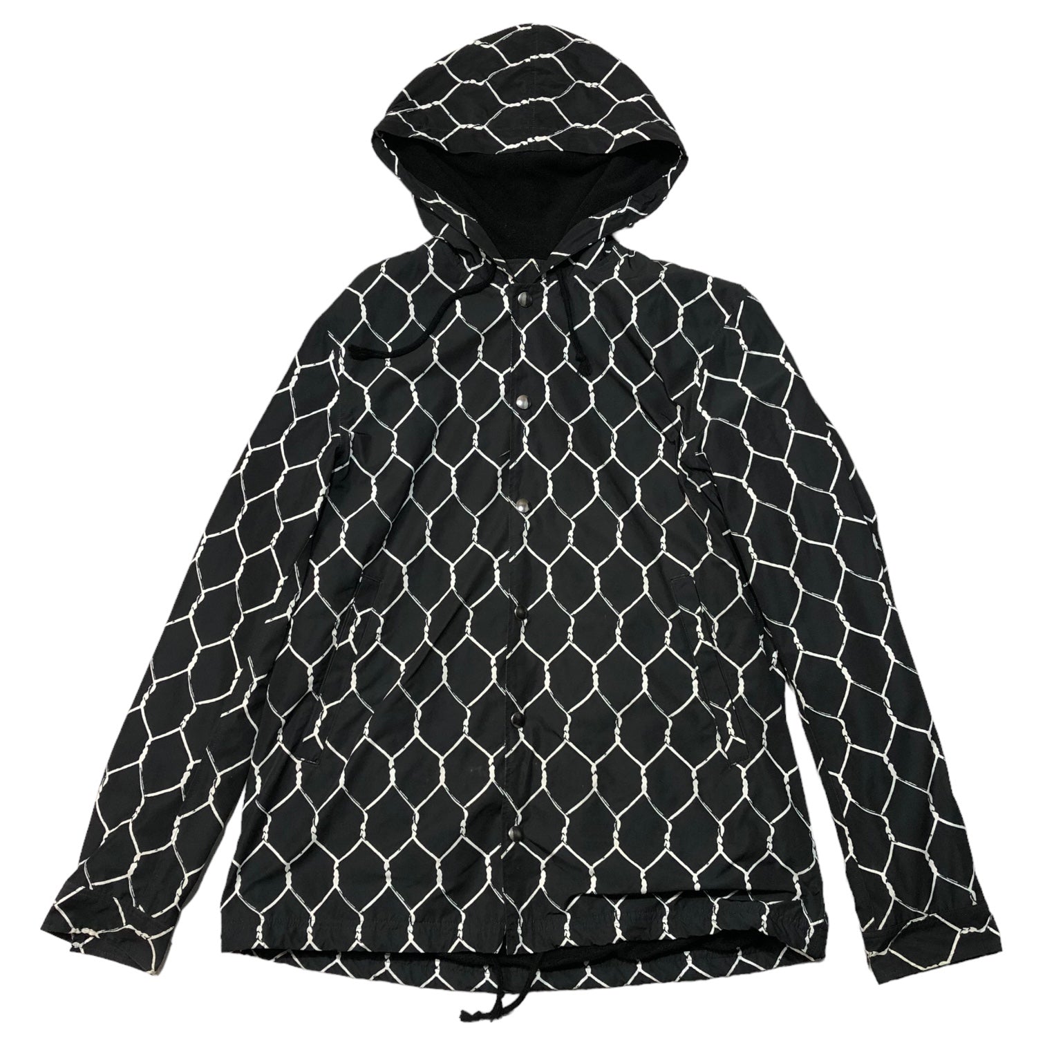 UNDERCOVER(アンダーカバー) 16AW Pe twill hooded coach jacket ロゴ フーデット コーチ ジャケ