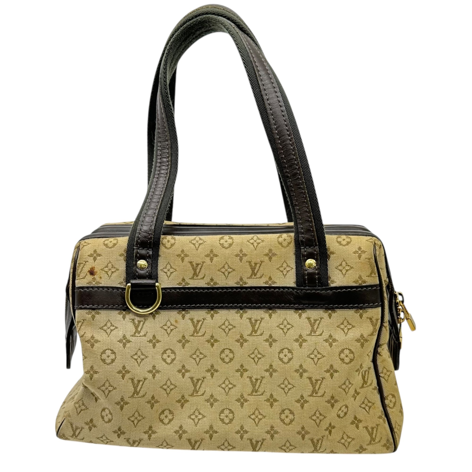 LOUIS VUITTON(ルイヴィトン) 02's Josephine ジョセフィーヌ ハンドバッグ モノグラム ミニ 型番：M92215 製造番号：VI1002