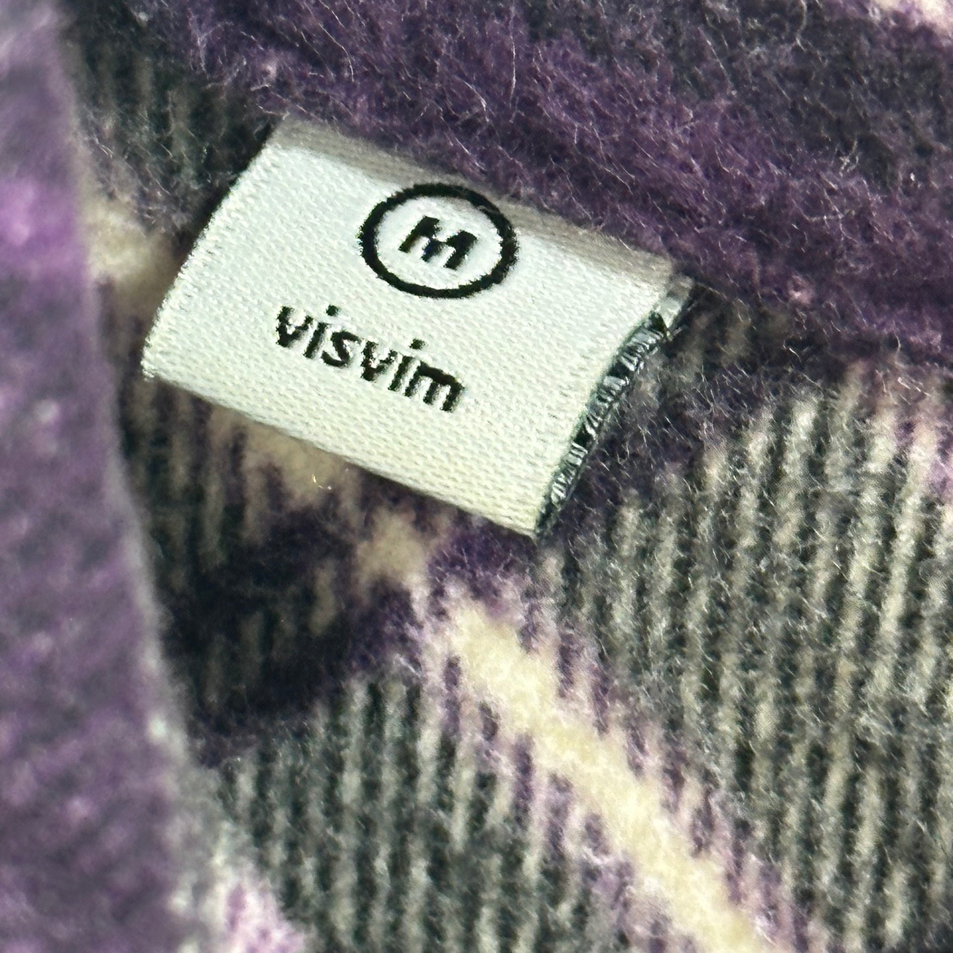 VISVIM(ビズビム/ヴィズヴィム) F.I.L. Exclusive Tartan-Print Flannel Shirt  FIL 限定 タータンチェック プリント フランネル シャツ M パープル