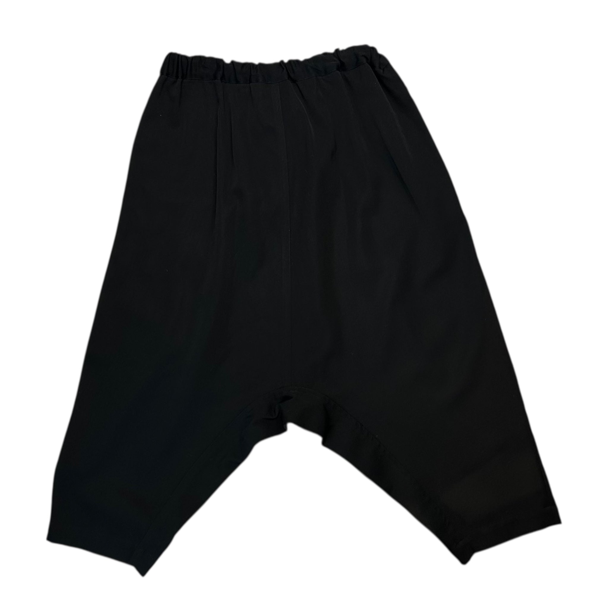 BLACK COMME des GARCONS(ブラックコムデギャルソン) 18SS Wool Harem Pants ウール サルエル パンツ 1A-P011 XS ブラック AD2017