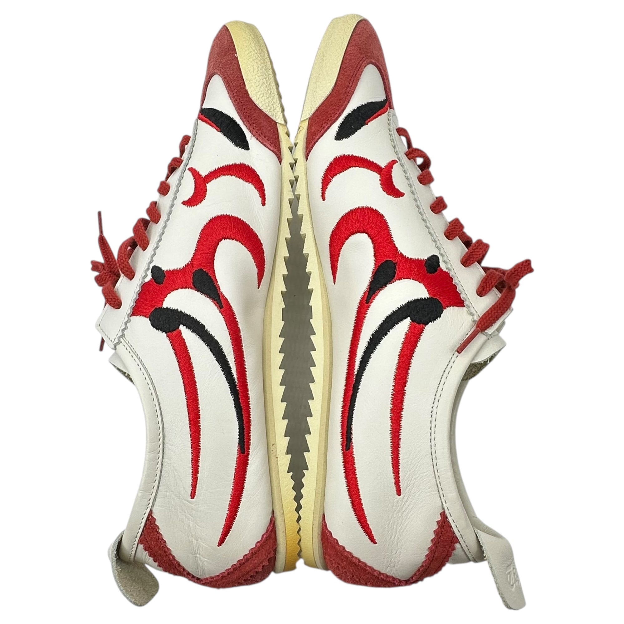 Onitsuka Tiger(オニツカタイガー) MEXICO 66 DELUXE メキシコ 66 デラックス F040518 29cm ホワイト×レッド ローカット スニーカー