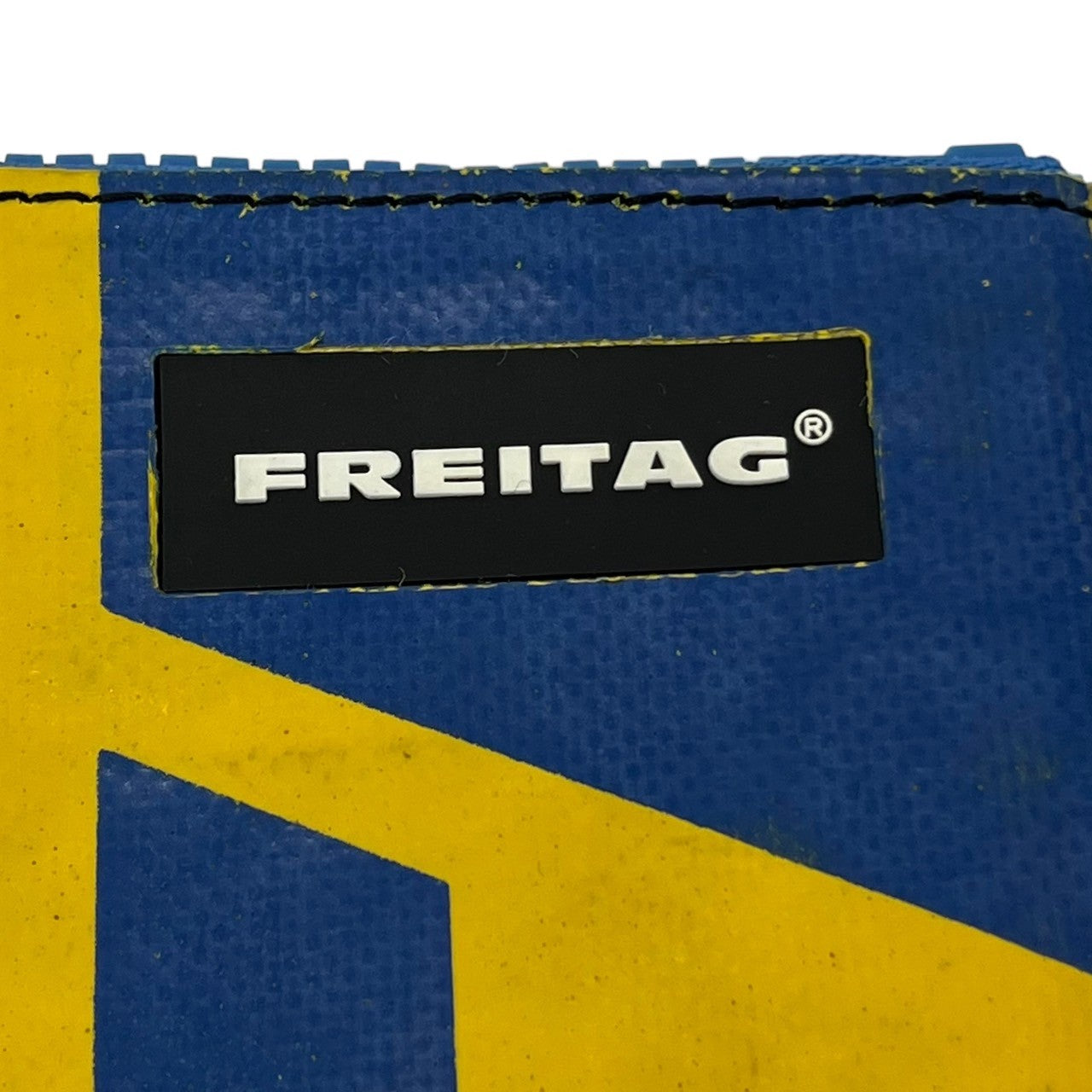 FREITAG(フライターグ) F08 DAN クラッチ バッグ PC ケース ポーチ ジップ ブルー×イエロー