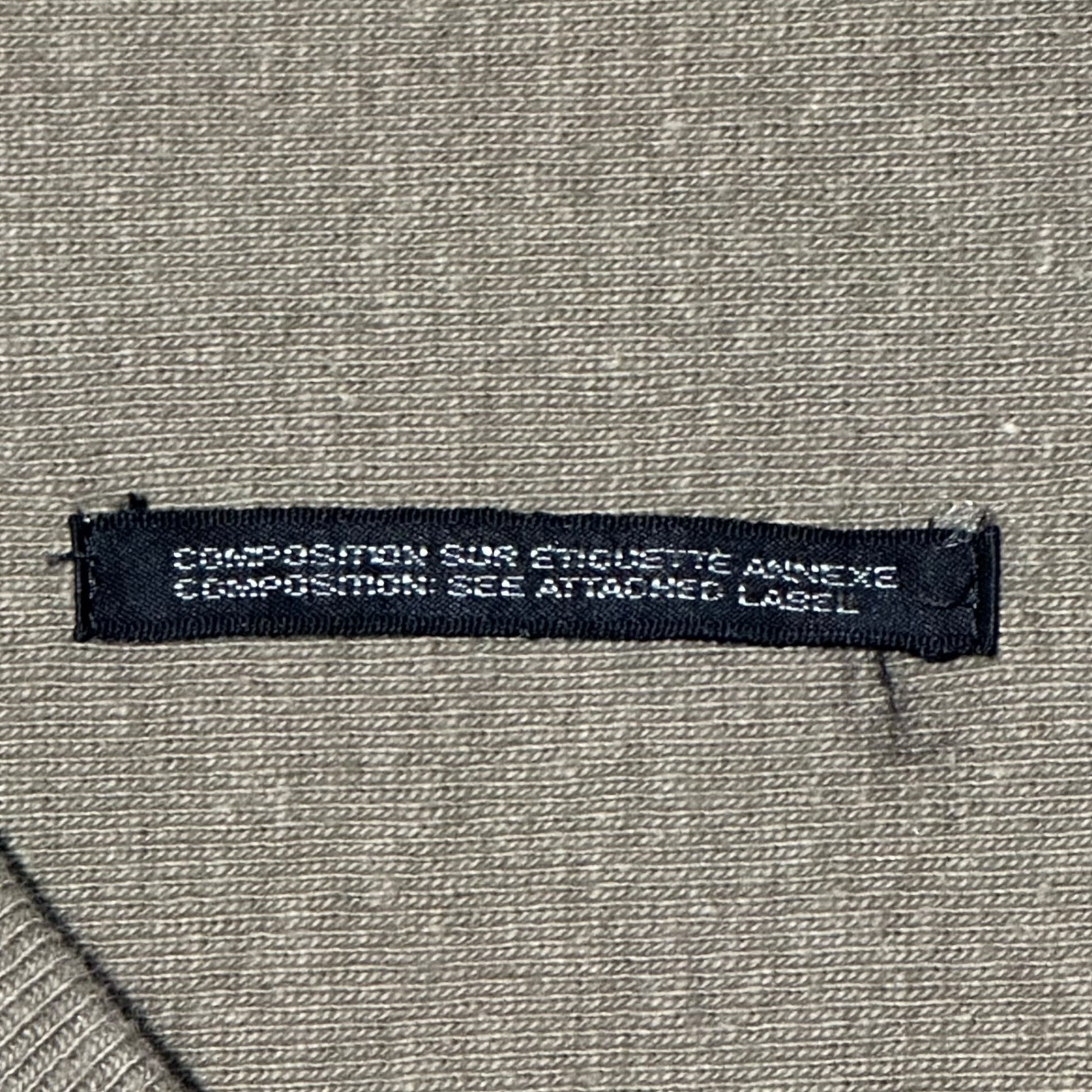 Y's(ワイズ) Kimono-style cotton knit cardigan 着物 スタイル コットン ニット カーディガン YX-T53-069 3(L程度) カーキ