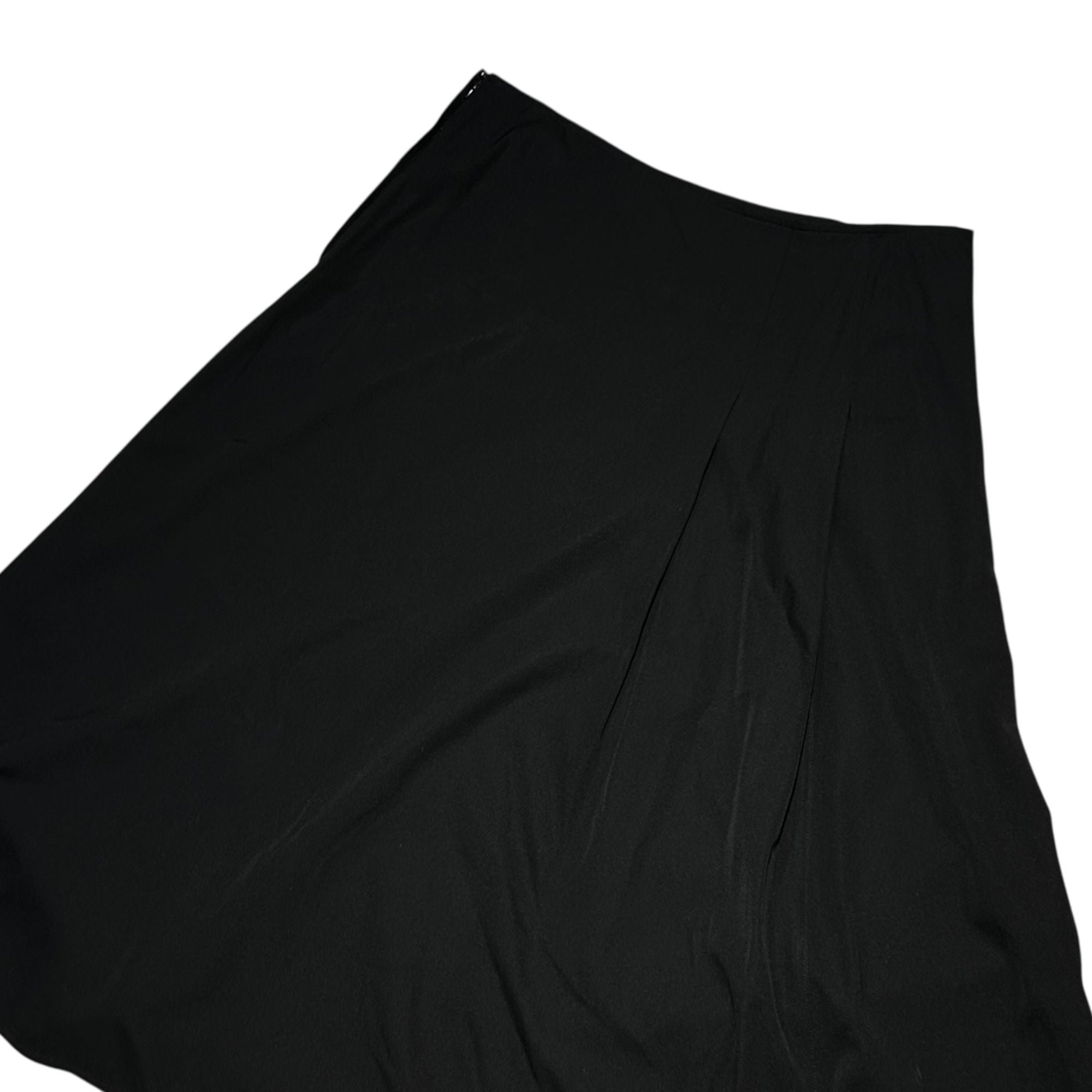Y's(ワイズ) 11AW Wool Tucked Flare Skirt ウール タック フレア スカート YP-S28-111 2(S程度) ブラック