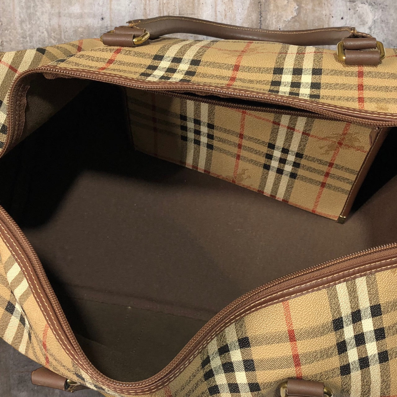 Burberrys(バーバリーズ) ロゴノヴァチェックボストンバッグ/旅行鞄 