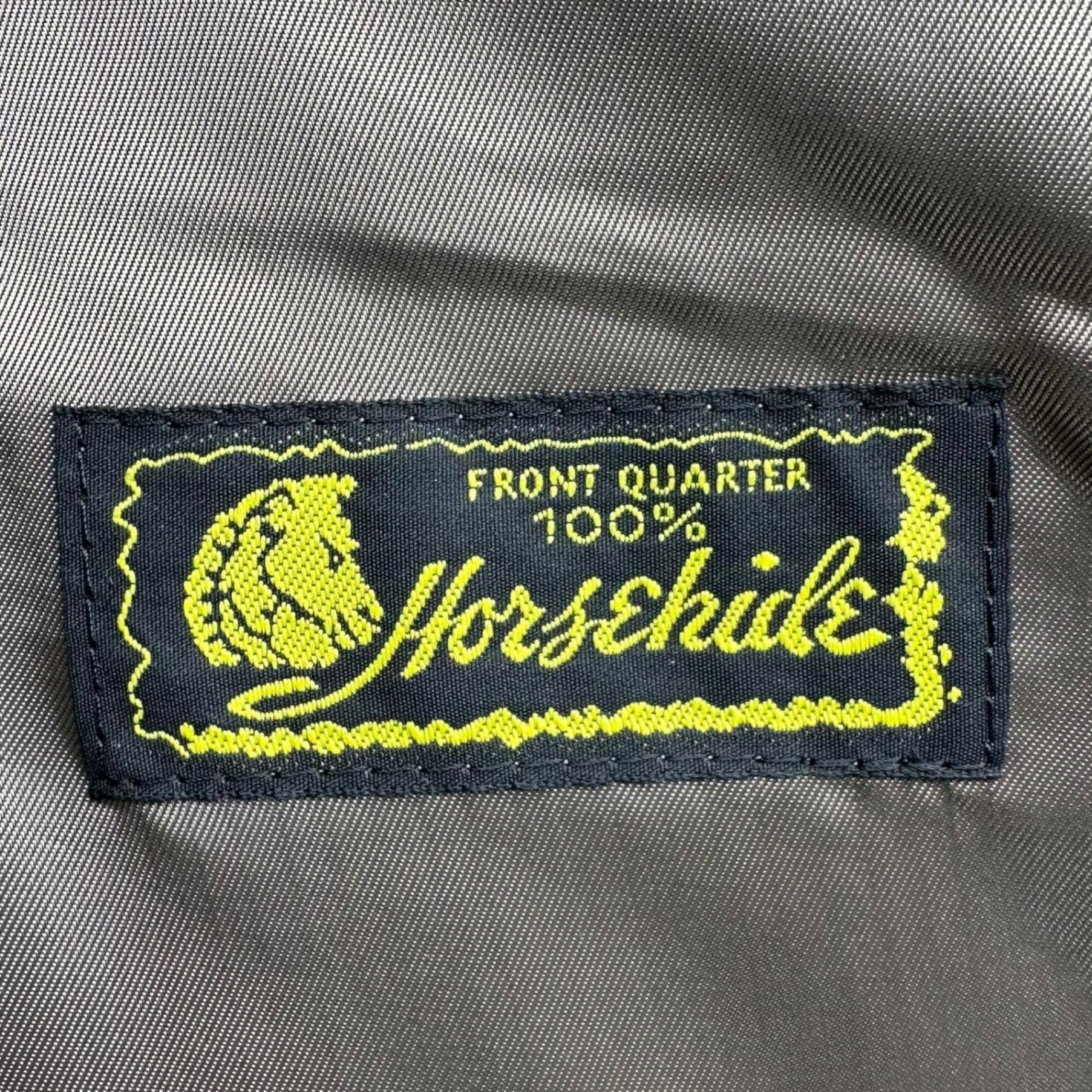 Y'2 LEATHER(ワイツーレザー) SOIL SOFT HORSE × ANILINE HORSE DOWN VEST オイルソフトホース × アニリンホース ダウン ベスト 0V-01 42 ブラック 馬革 レザー