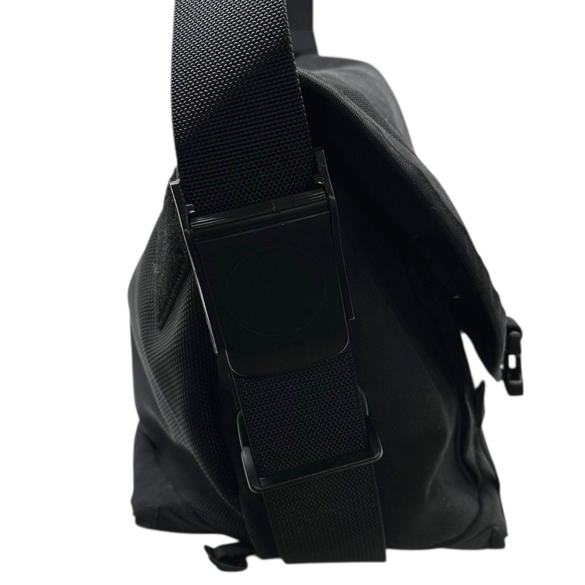 PORTER ブラックレザー メッセンジャーバッグ PORTER(ポーター) LABOR MESSENGER BAG (L) レイバー メッセンジャー