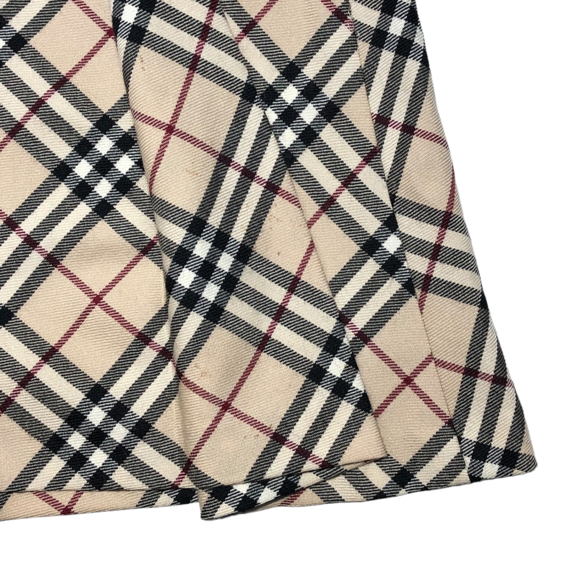 BURBERRY BLUE LABEL(バーバリーブルーレーベル) Nova check flared skirt ノバチェック フレア ス