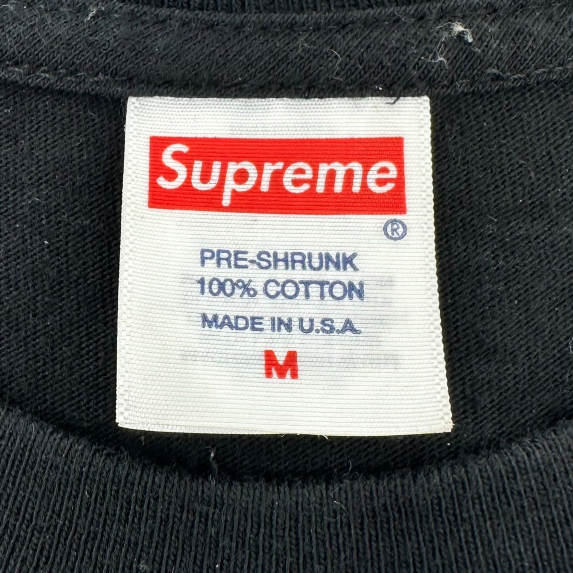 SUPREME(シュプリーム) 22FW IRAK CAST TEE プリント Tシャツ M ブラック