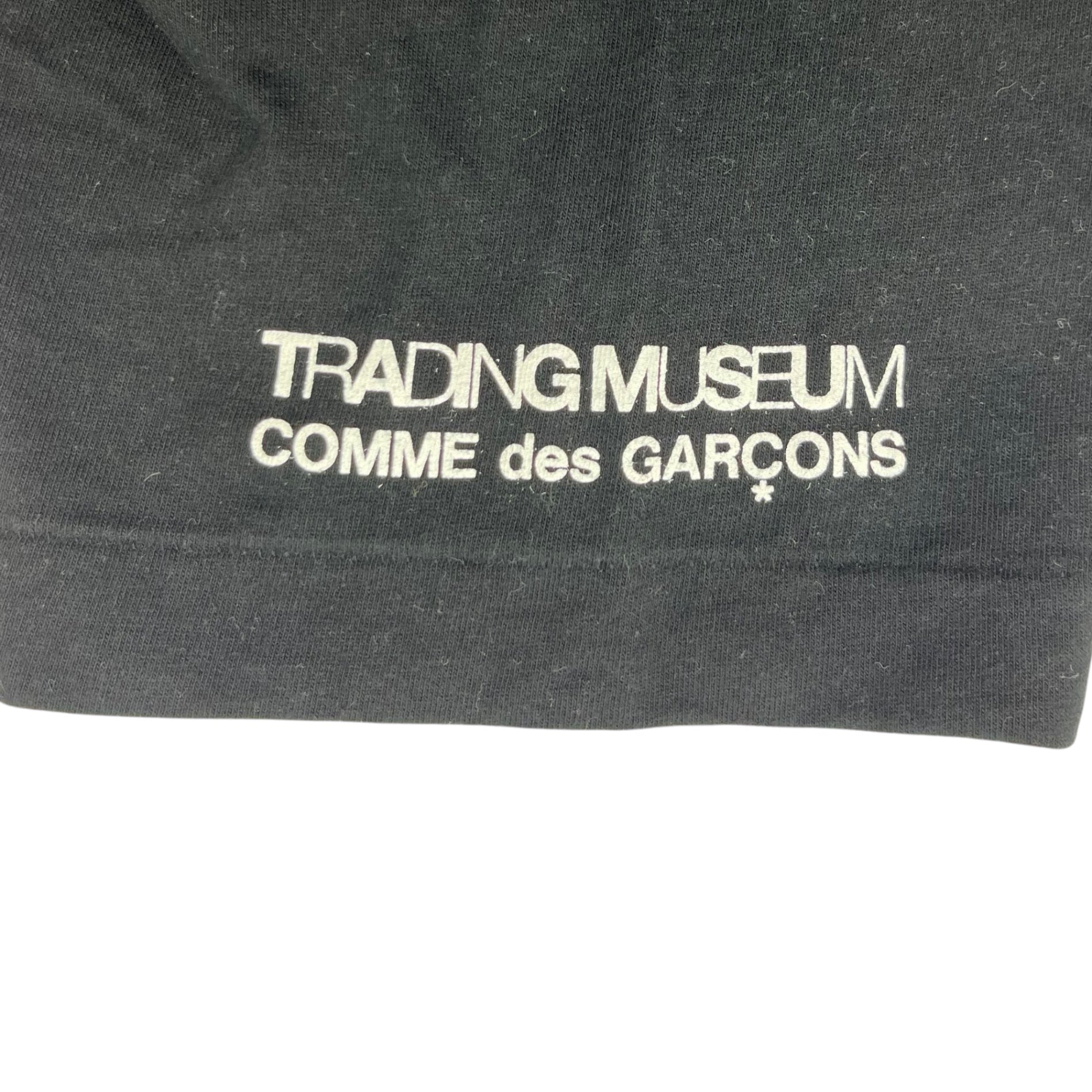 COMME des GARCONS × Ado(コムデギャルソン × アド) TRADING MUSEUM 「Ado」 Collaboration T-shirt トレーディング ミュージアム 「アド」 コラボ Tシャツ LM-T102 XL ブラック AD2024