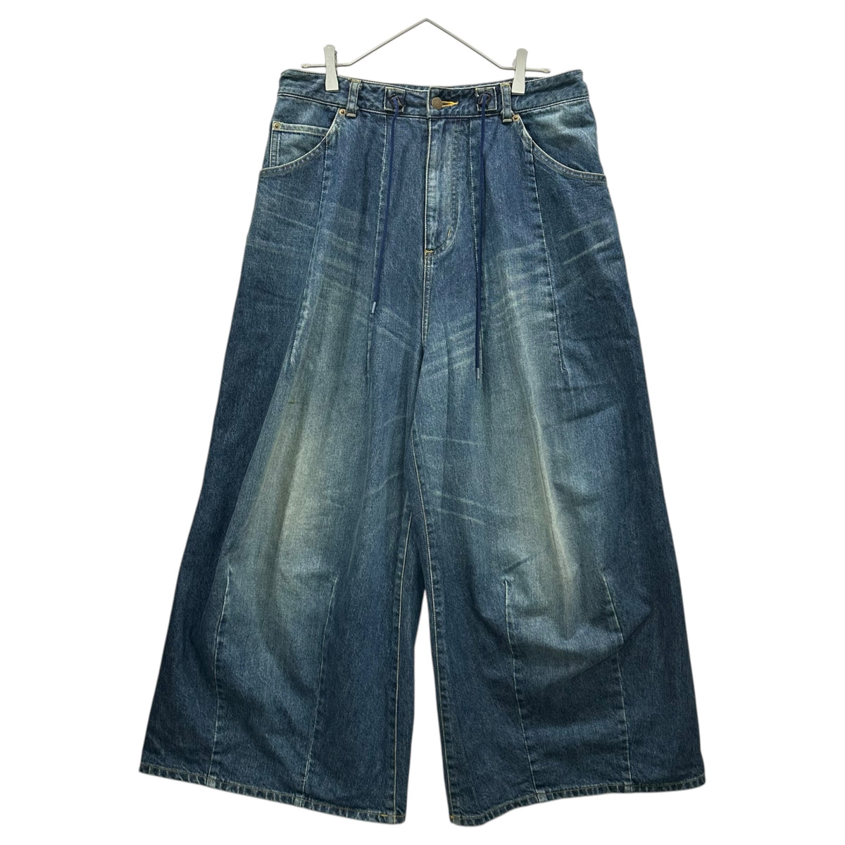 NEEDLES(ニードルズ) 2025SS H.D. Buggy Pant - Jean / 12oz Denim 12ozデニム ヒザデル バギー パンツ QV159 S インディゴ
