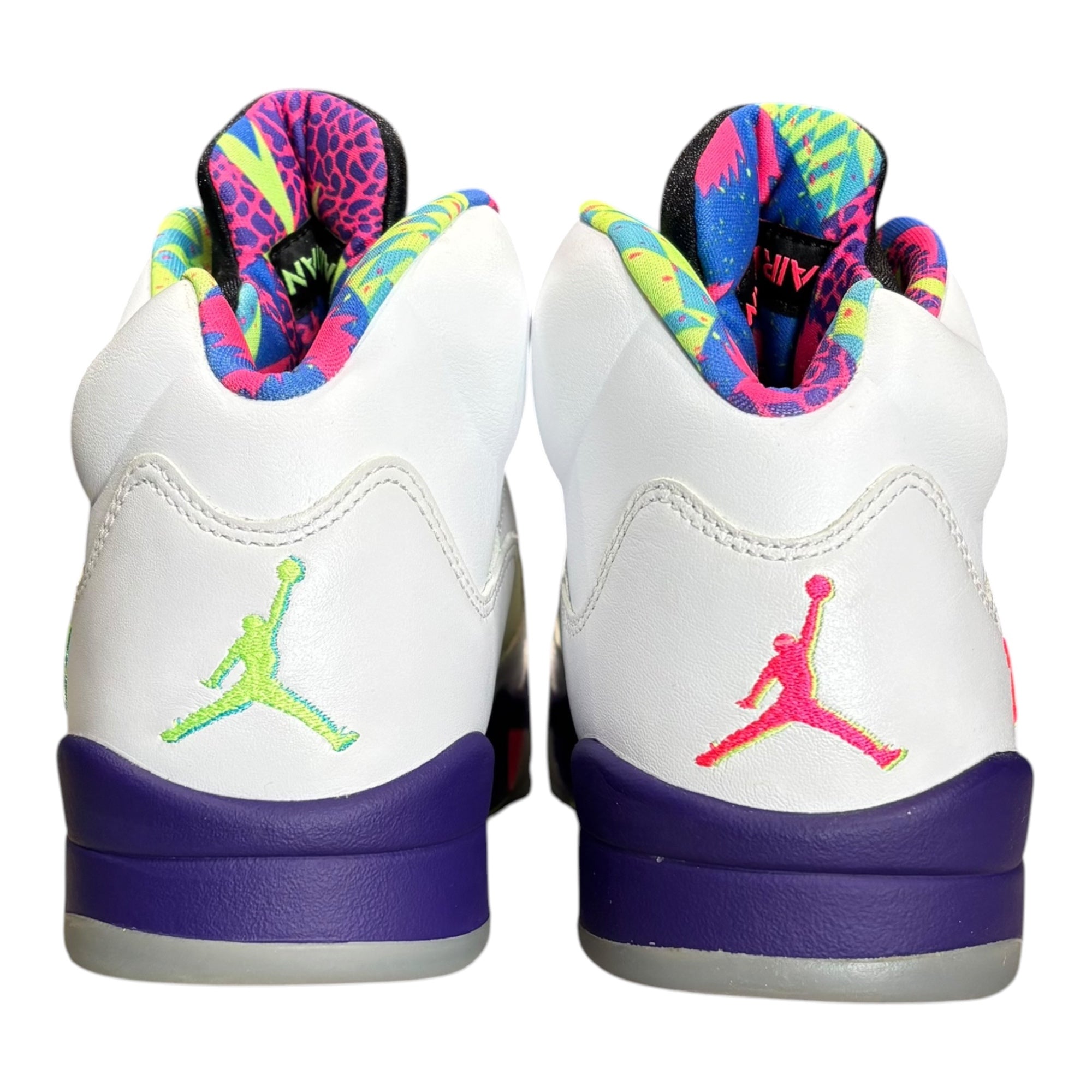 NIKE(ナイキ) AIR JORDAN5 RETRO BEL-AIR エアジョーダン5 レトロ ベル エアー DB3335-100 26.0cm ホワイト×パープル