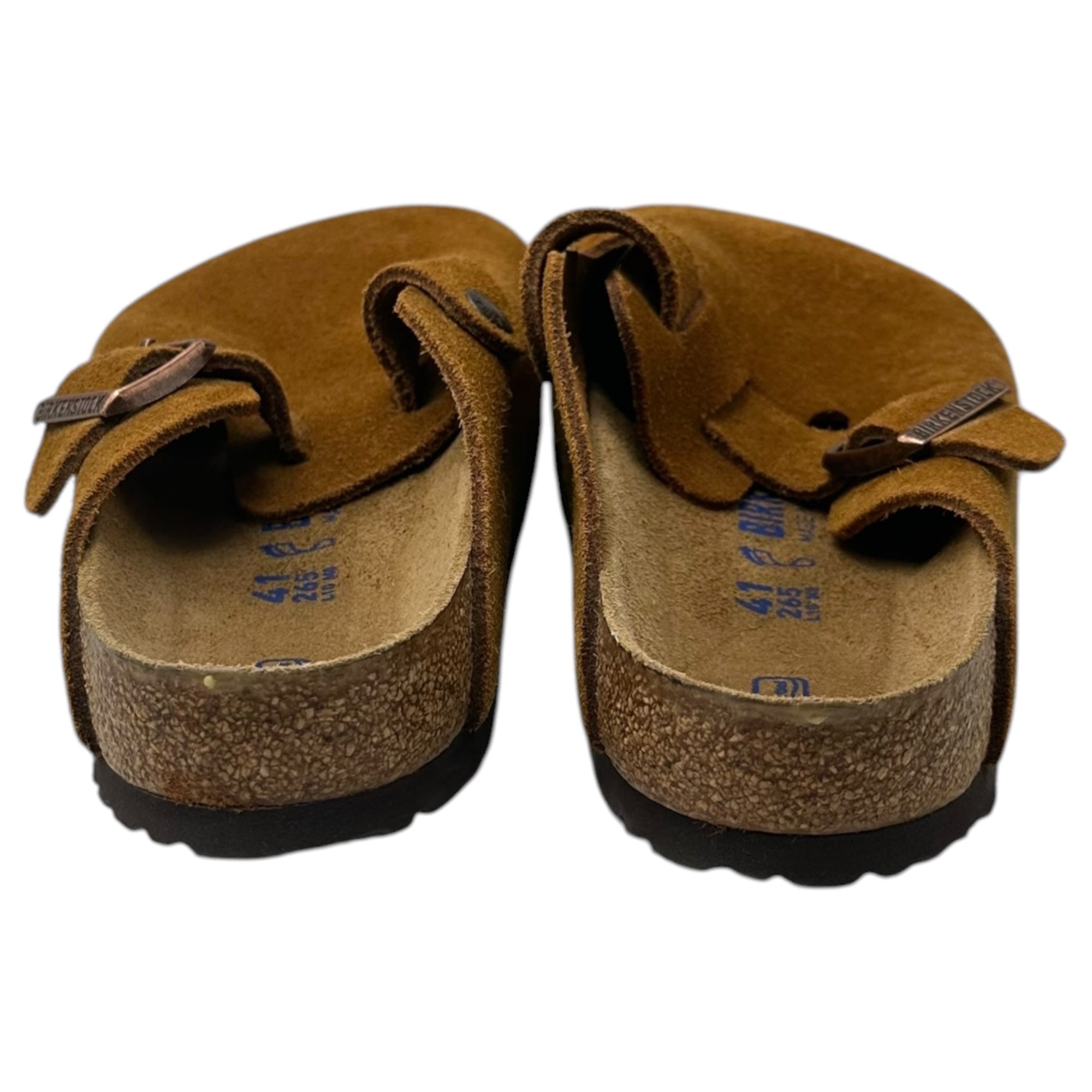 BIRKENSTOCK(ビルケンシュトック) 23AW Boston SFB VL Mink ボストン スウェード ソフト フット ベッド ミンク レギュラー サンダル 1009542 41(26.5cm程度) ブラウン 参考定価24,200円(税込)