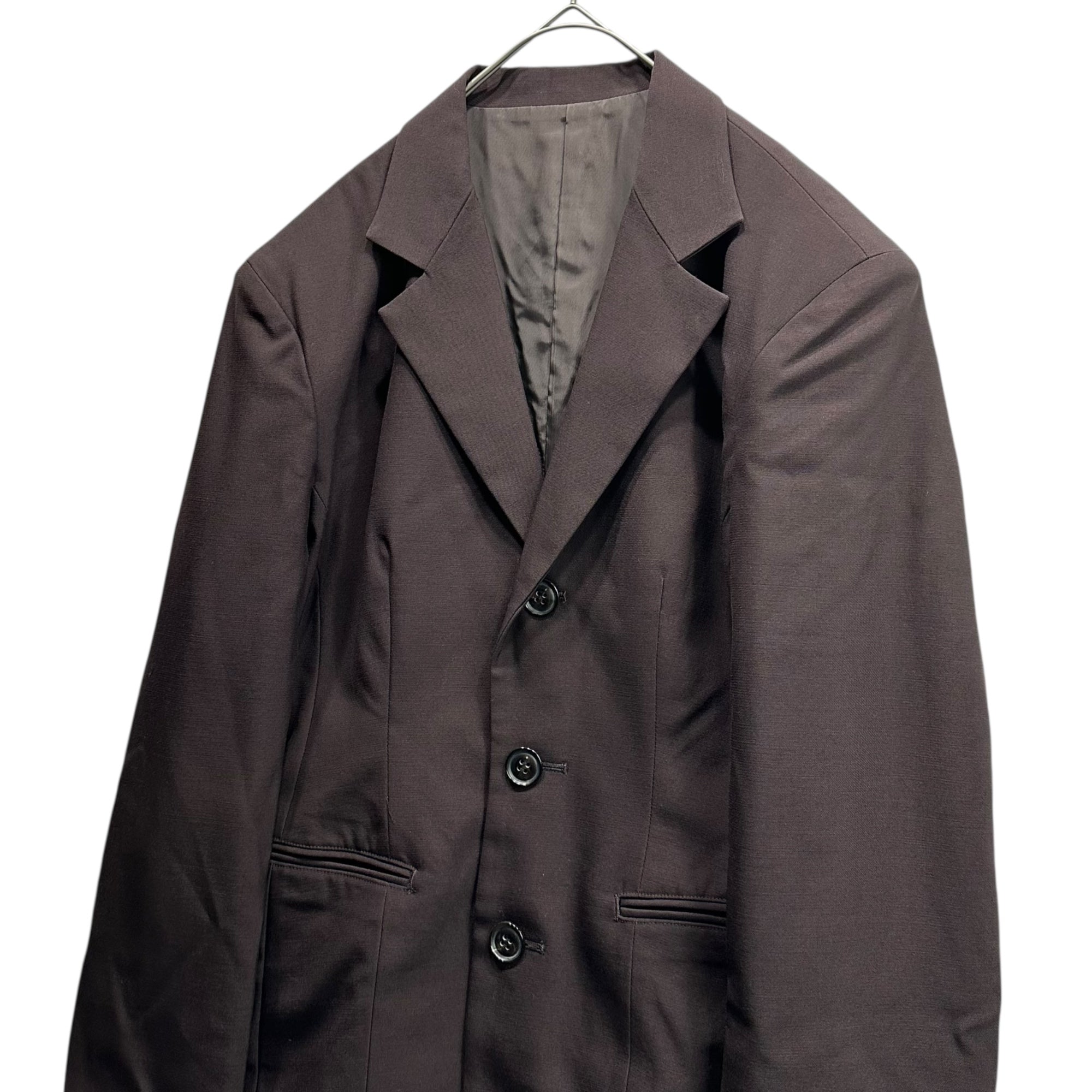 Y's(ワイズ) Old Wool 3B Jacket オールド ウール 3ボタン ジャケット YF-J33-114 FREE ブラウン