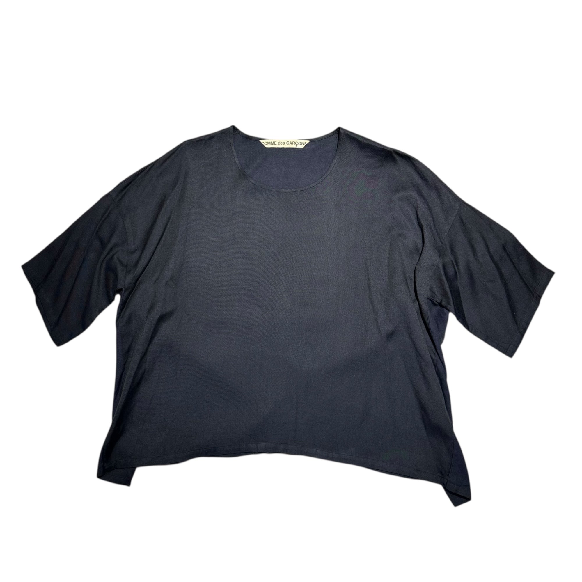 COMME des GARCONS(コムデギャルソン) 80's Kimono Sleeve Crew Neck Knit Top 80年代 着物 スリーブ クルーネック カットソー GB-020300 1(FREE) ネイビー 川久保玲 本人期