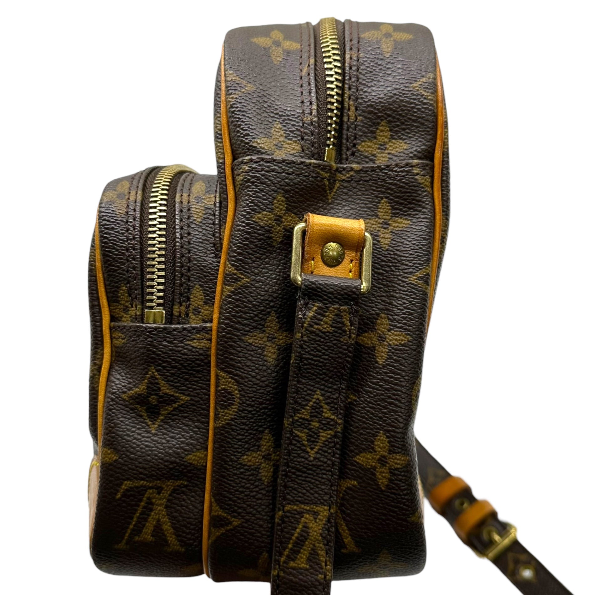 LOUIS VUITTON(ルイヴィトン) 03's Nile Monogram Shoulder Bag ナイル モノグラム ショルダー バッグ 型番：M45244 製造番号AR0043 ブラウン