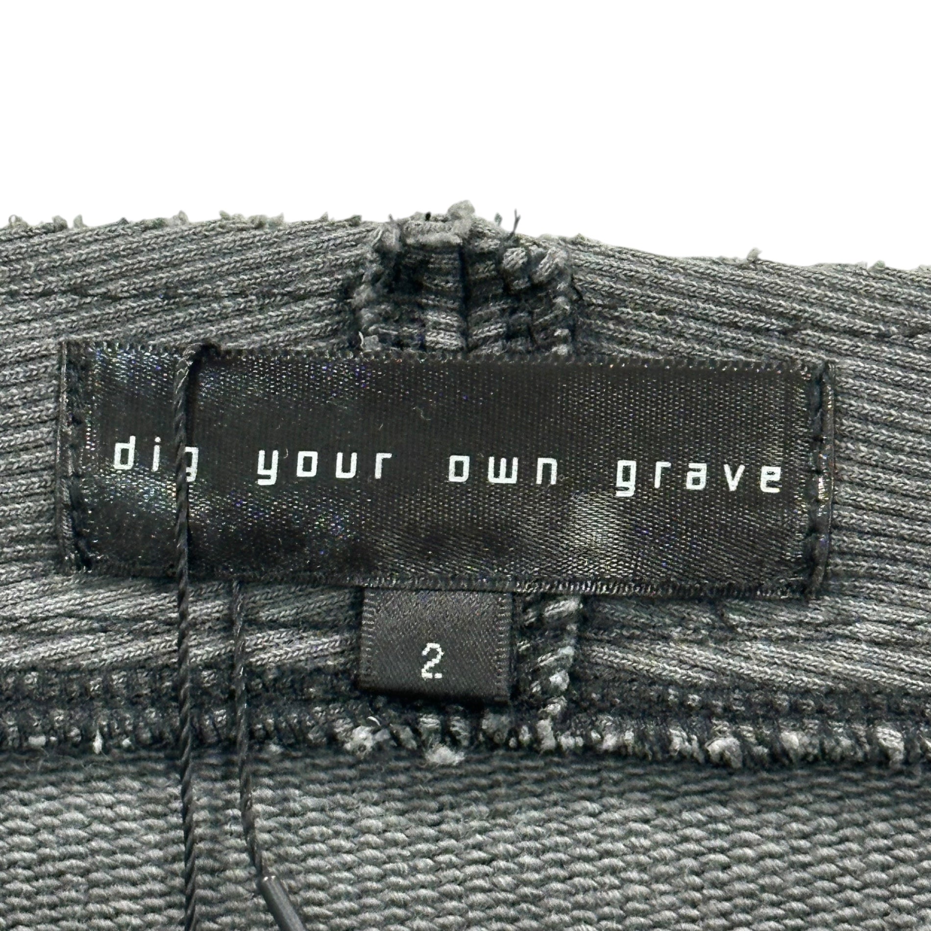 DIG YOUR OWN GRAVE(ディグユアオウングレイブ) URBAN RIDER ZIP JKT アーバン ライダー ジップ ジャケット 参考定価29700円 202509240TOML25AVDY001 2 グレー