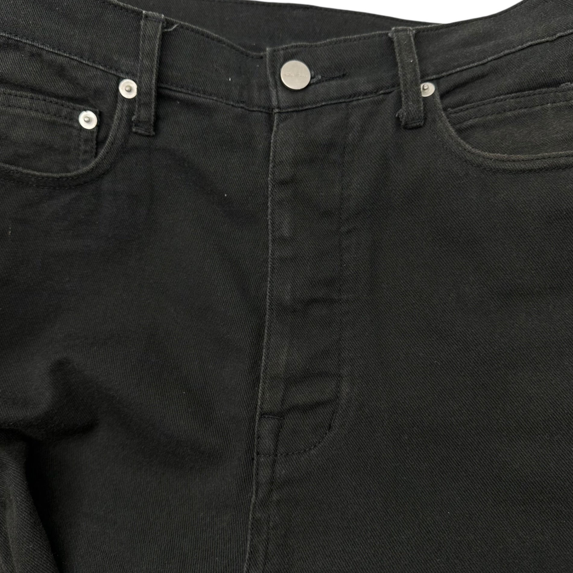 Rick Owens(リックオウエンス) 22SS BOLAN BANANA JEANS BLACK ボラン バナナ ジーンズ RR01B1303-HDDL 30 ブラック