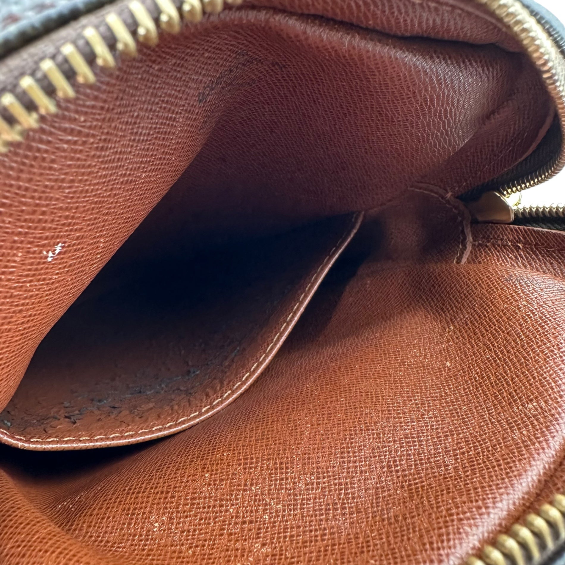LOUIS VUITTON(ルイヴィトン) 2000's Amazon Monogram Shoulder Pouch アマゾン モノグラム ショルダー ポーチ バッグ M45236 ブラウン 製造番号：AR0090
