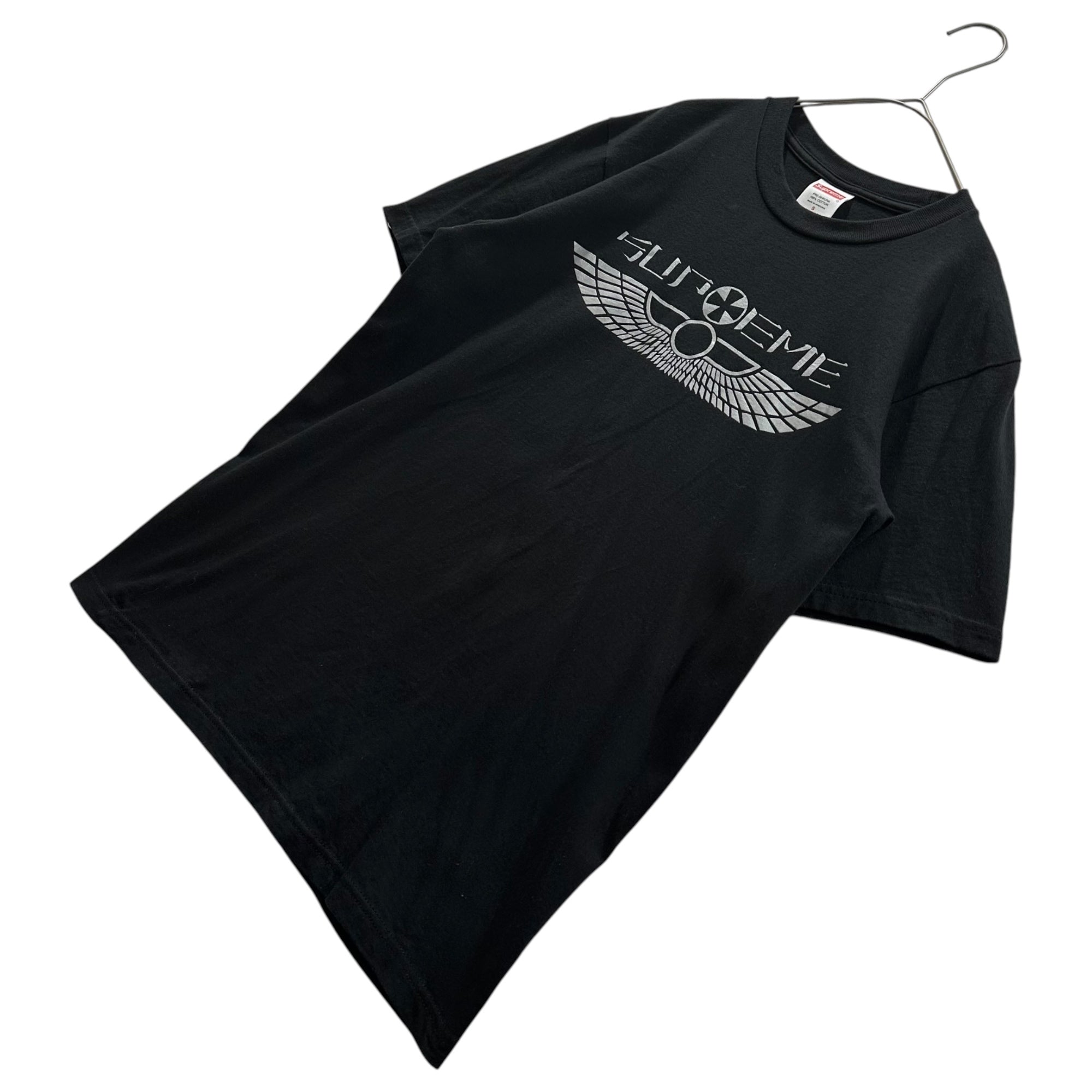SUPREME(シュプリーム) 2025SS Wings Tee 半袖 プリント Tシャツ S ブラック ロゴ