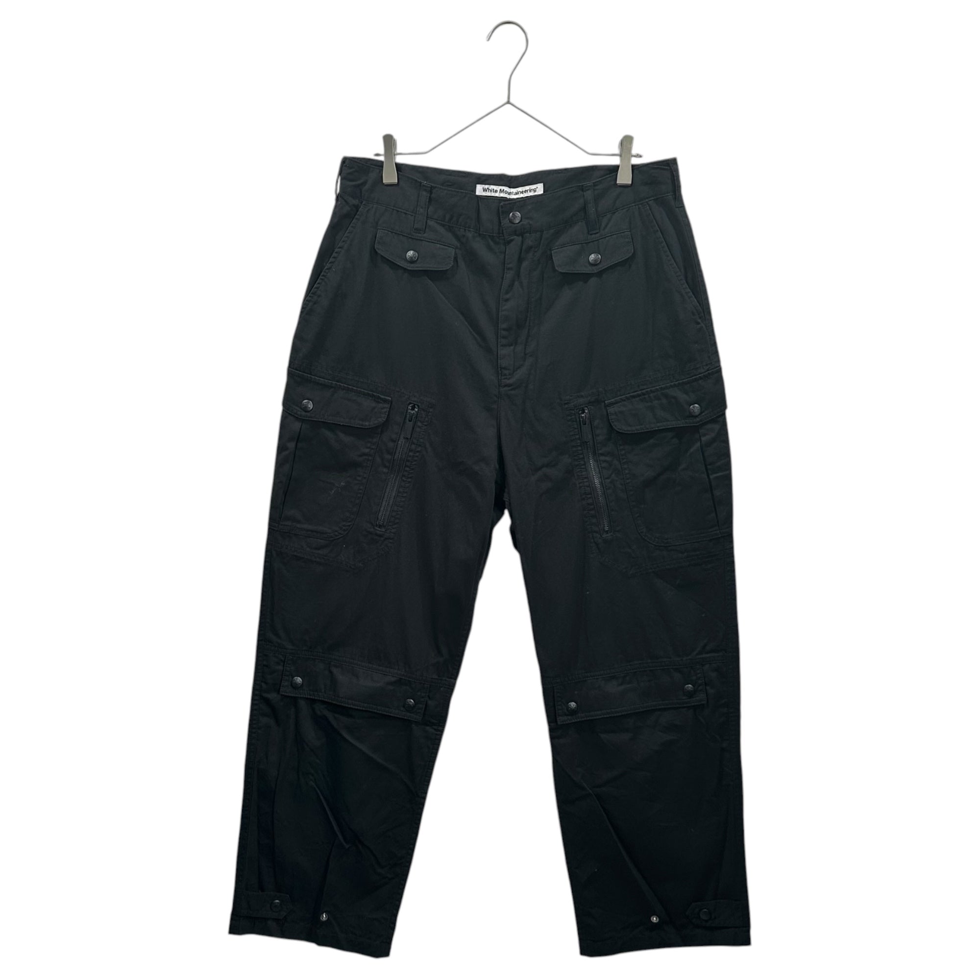 White Mountaineering(ホワイトマウンテニアリング) 23AW CARGO PANTS カーゴ パンツ WM2373401 3 ブラック