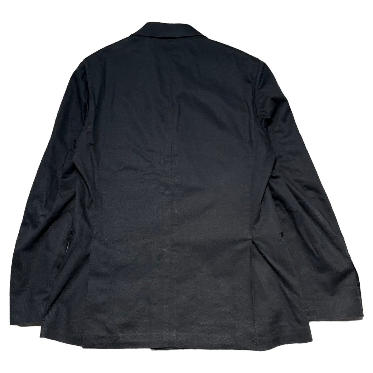 LARDINI(ラルディーニ) Double-breasted tailored jacket ダブル ブレスト テーラード ジャケット 50(XL程度) ブラック イタリア製 ドレス スーツ