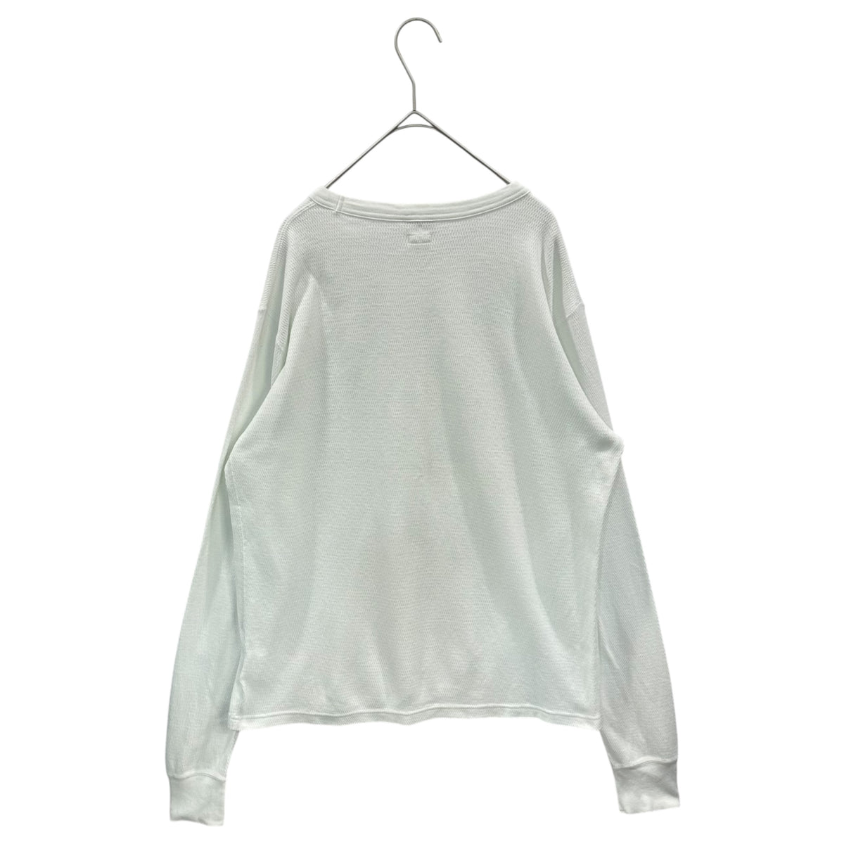 VISVIM(ビズビム/ヴィズヴィム) 2019AW SUBLIG THERMAL CREW 3-PACK L/S サブリグ サーマル クルーネック ロングスリーブ 長袖 カットソー 0119205009006 2 ホワイト Tシャツ