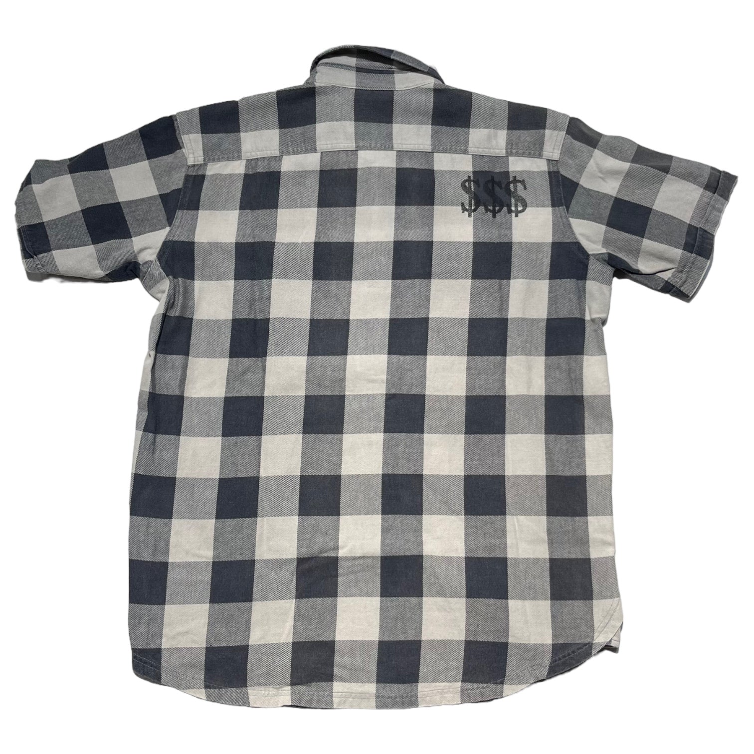 NEIGHBORHOOD(ネイバーフッド) 05's block check short sleeve shirt ブロックチェック 半袖 シャツ TSNH-SH04 S グレー