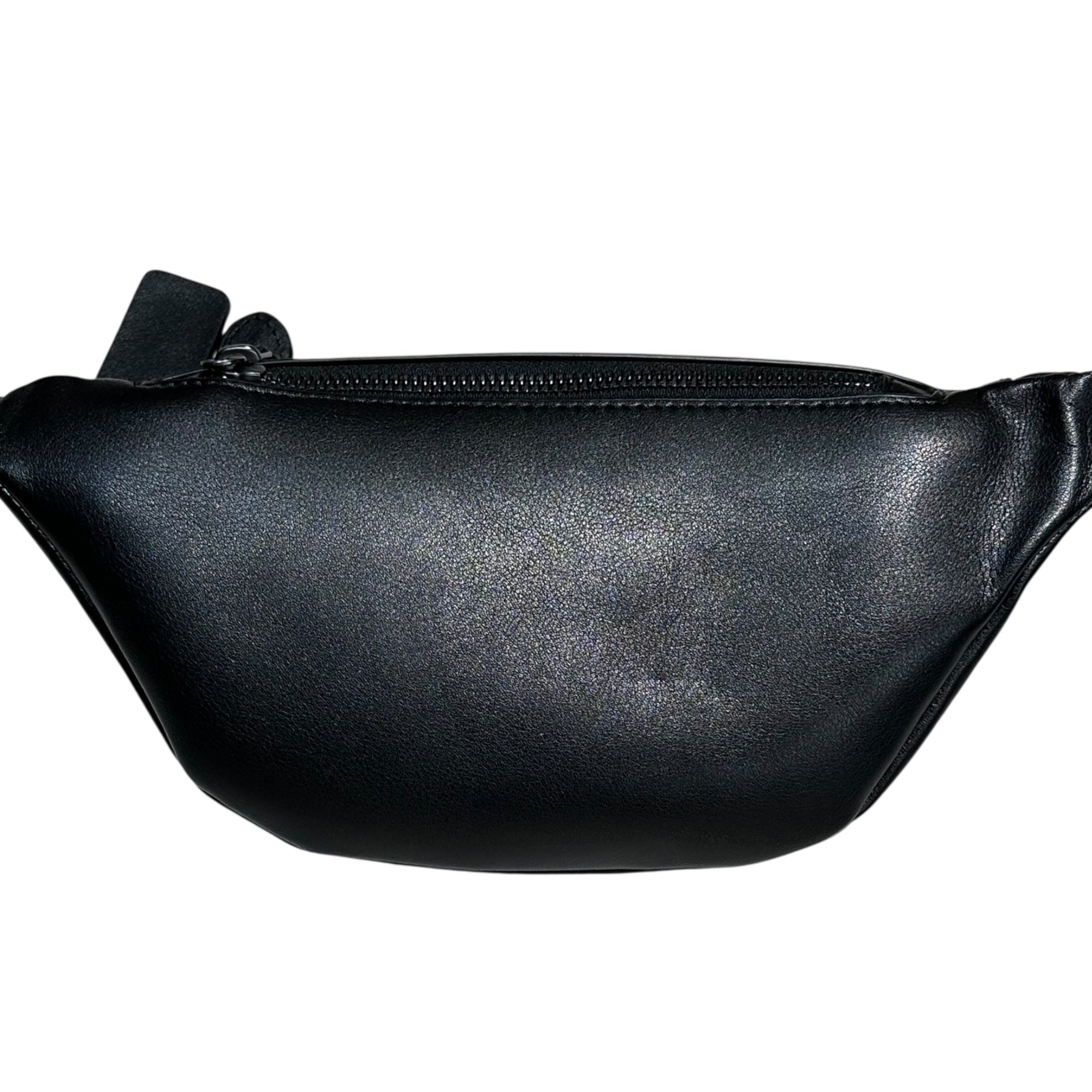 COACH(コーチ) Warren Belt Bag Signature Canvas ワーレン ベルト バッグ シグネチャー キャンバス H1961 ブラック ボディバッグ ウエスト ポーチ 斜め掛け ショルダー バッグ