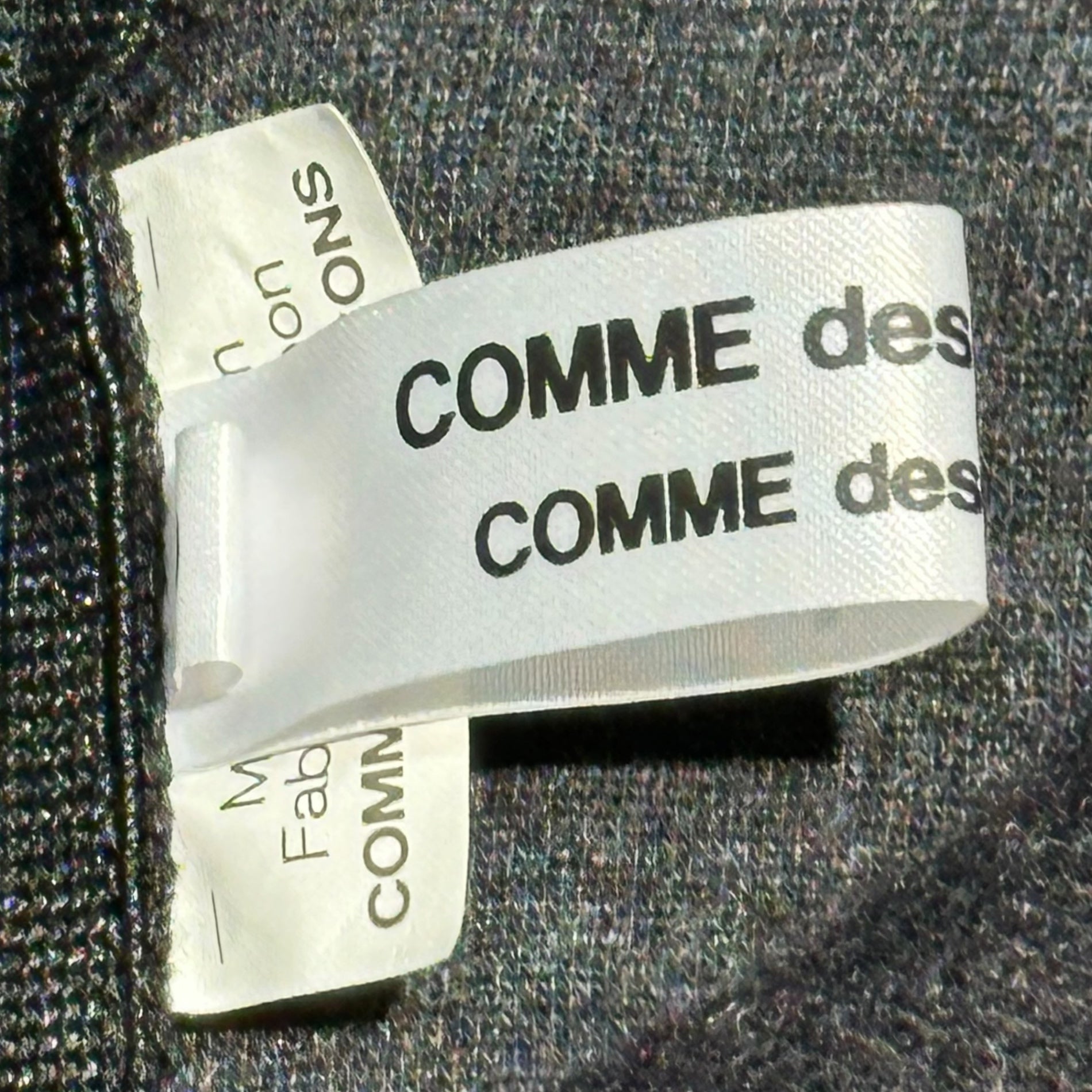 COMME des GARCONS COMME des GARCONS(コムデギャルソンコムデギャルソン) 12AW Round-Neck Knit Oversized Sleeve-Split Dress 丸襟 ニット オーバーサイズ 袖切替 ワンピース LJ-O015 S ブラック AD2012 ロング