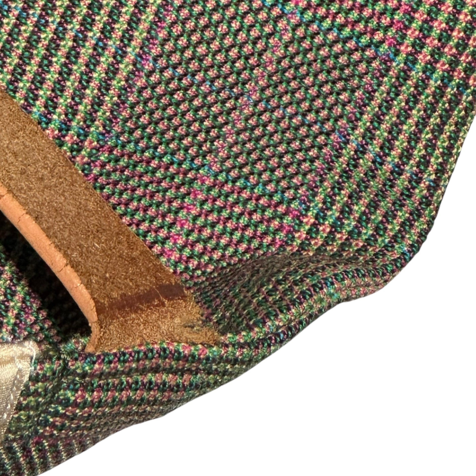 COMME des GARCONS JUNYA WATANABE(コムデギャルソンジュンヤワタナベ) 97AW Vintage Waist bag skirt ヴィンテージ ウエスト バッグ 変形 スカート JS-040090 FREE グリーン×ピンク AD1997