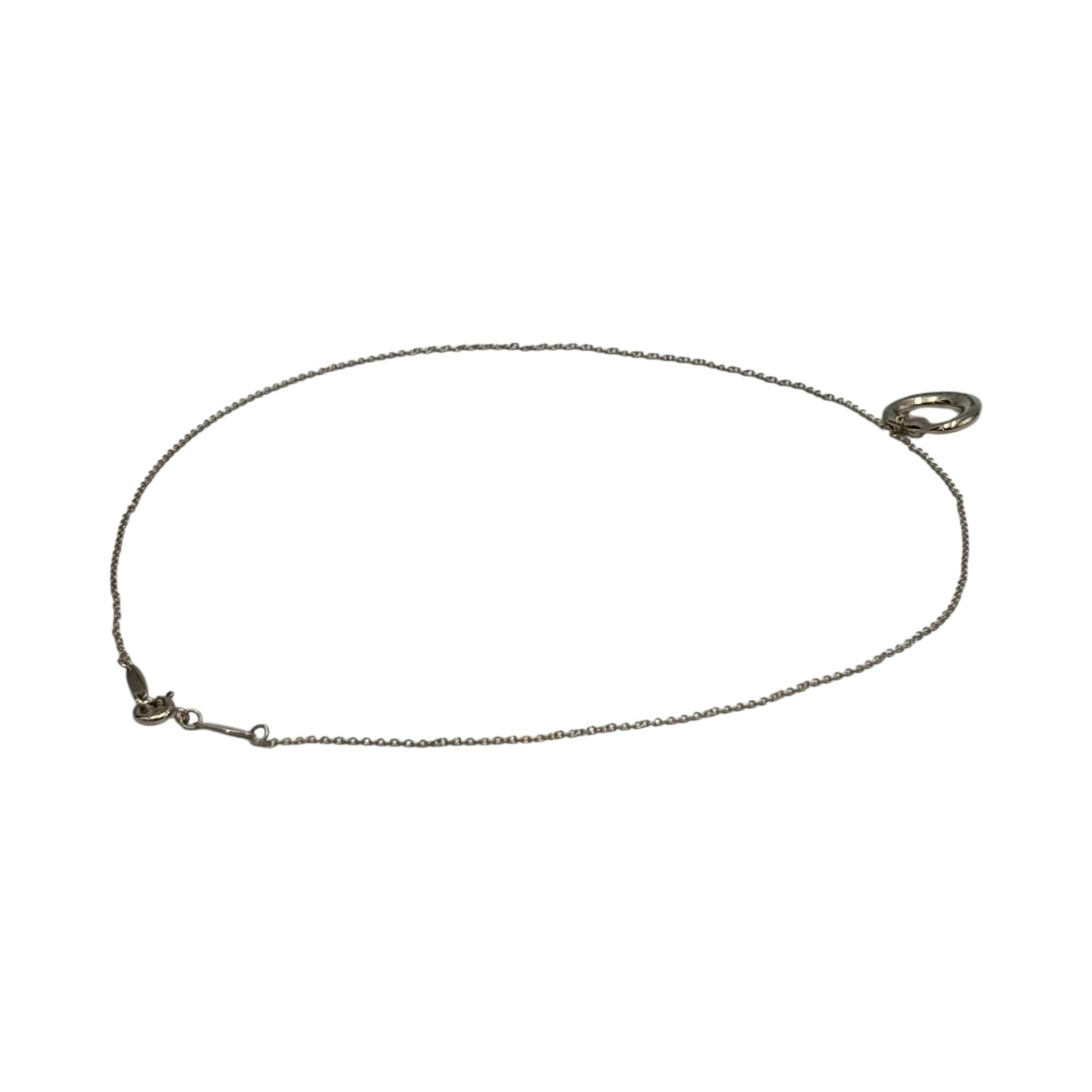 TIFFANY & CO.(ティファニー) Elsa Peretti Open Heart Necklace エルサペレッティ オープンハート ネックレス シルバー