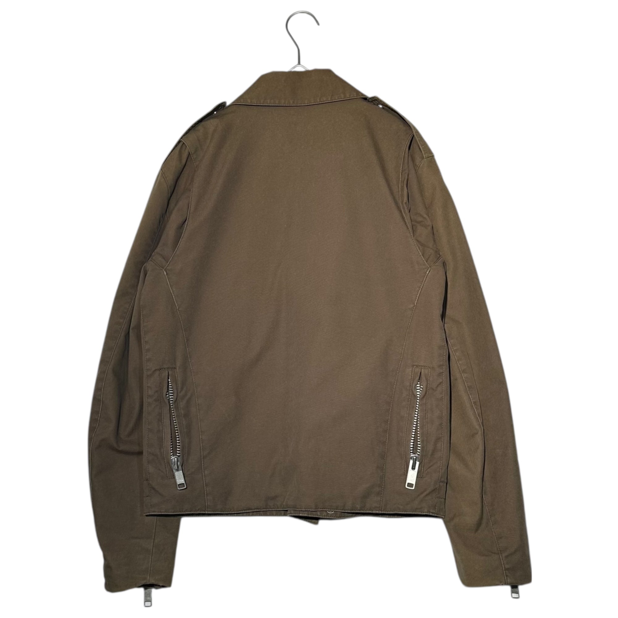 【激レア】NEIGHBORHOOD ライダースジャケット オリーブ　ベロア 激レア】NEIGHBORHOOD ライダースジャケット オリーブ ベロア