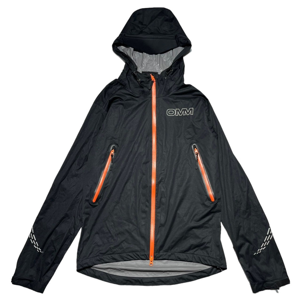 OMM(オリジナルマウンテンマラソン) Kamleika Race Jacket II カムレイカ レース ジャケット 2 M ブラック×オレンジ マウンテンパーカー 登山 トレッキング ジャケット