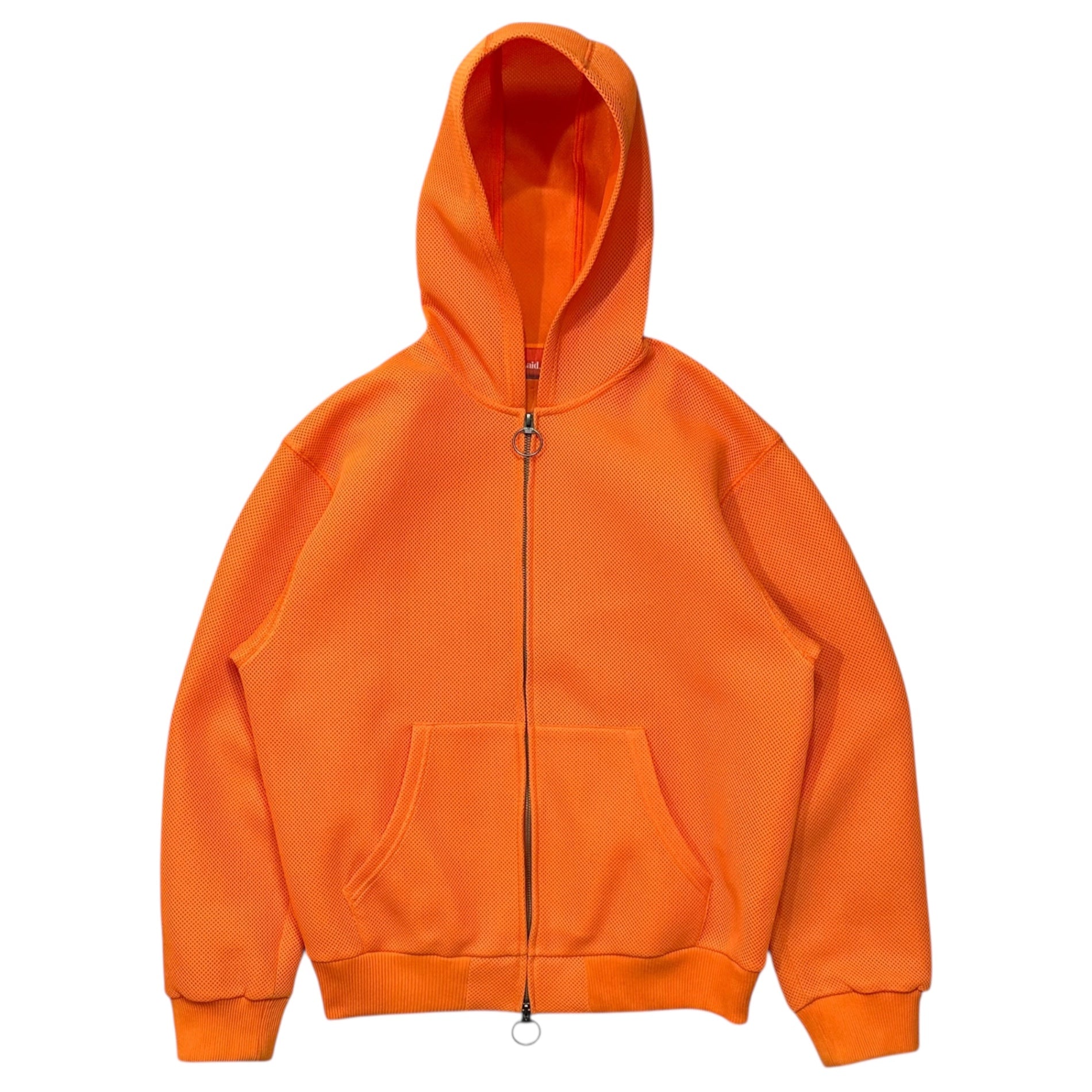 Laid.B(レイド ビー) 24SS Oka Surfer Hoodie オカ サーファー フーディー LB24SS-PO02 2 オレンジ ジップ パーカー メッシュ