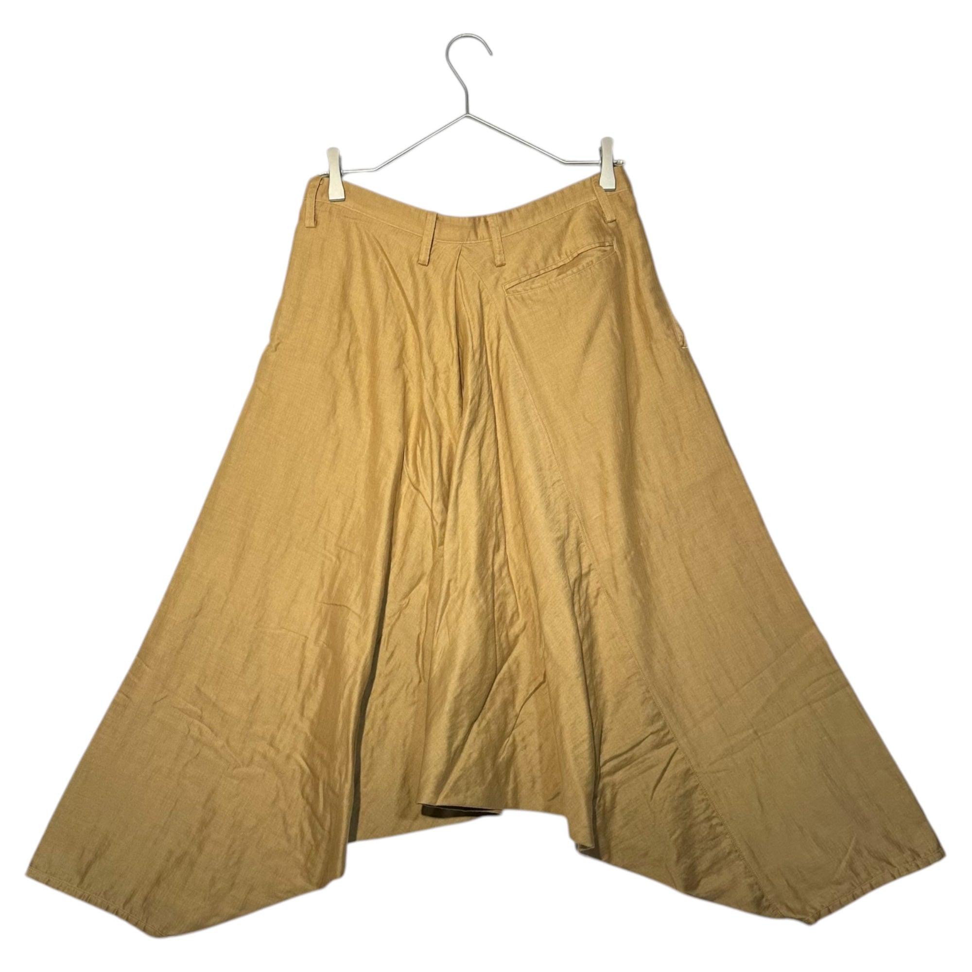 ISSEY MIYAKE MEN(イッセイミヤケメン) 12SS Wide Hakama Sarouel Cropped Pants ワイド 袴 サルエル クロップド パンツ ME21FF174 M ベージュ 廃番ブランド 稀少品